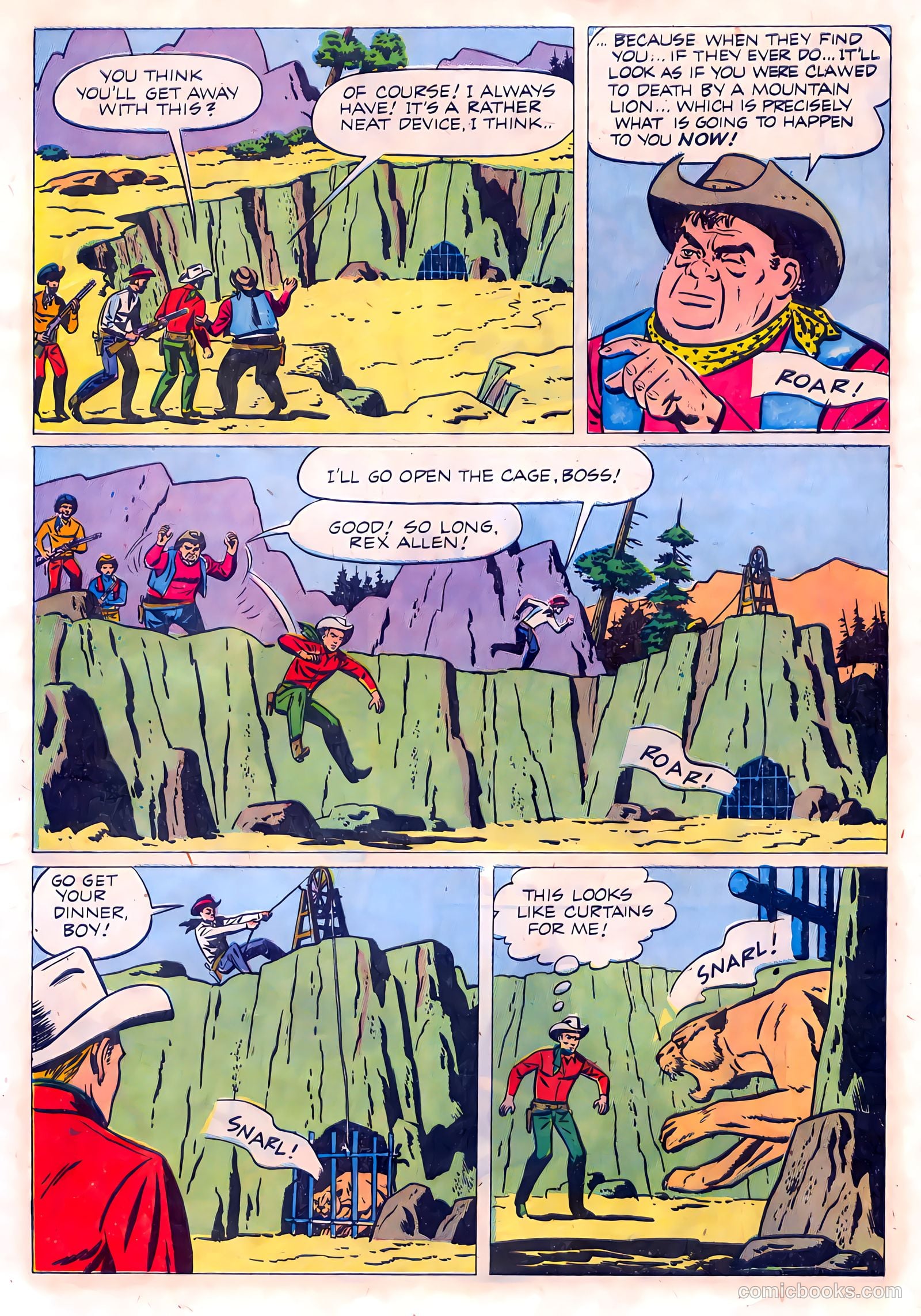 Rex Allen #15 (1955) — page 9 of 36