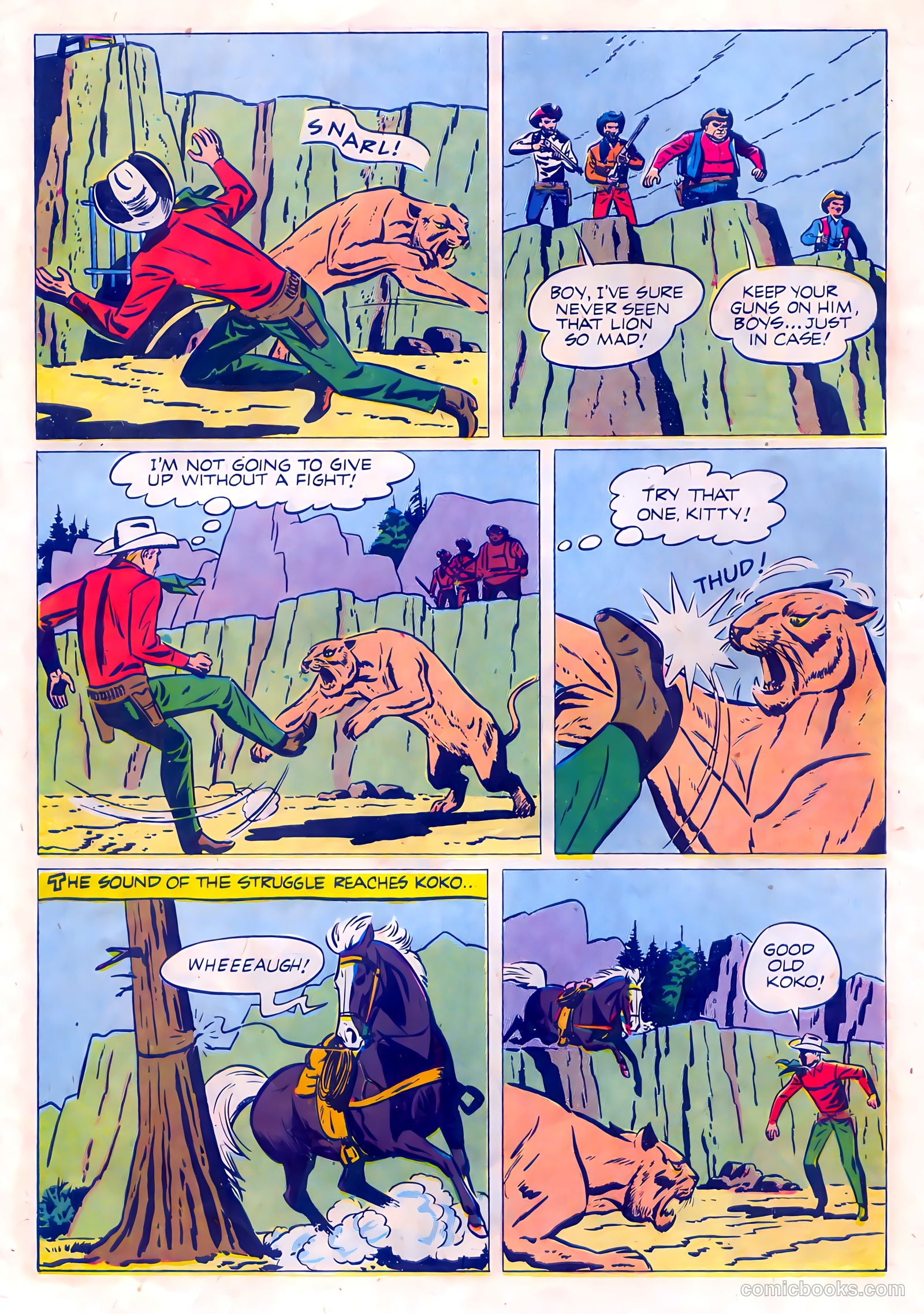 Rex Allen #15 (1955) — page 10 of 36