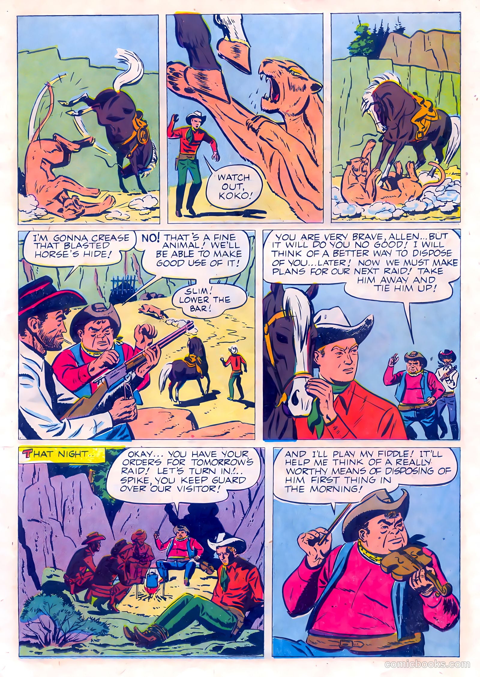 Rex Allen #15 (1955) — page 11 of 36