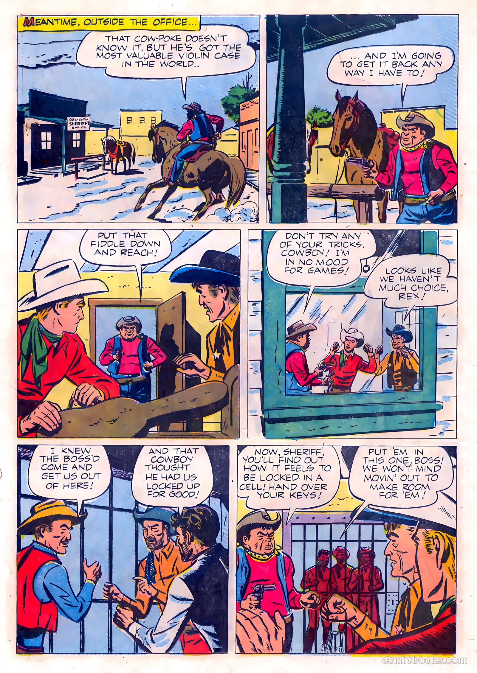 Rex Allen #15 (1955) — page 16 of 36