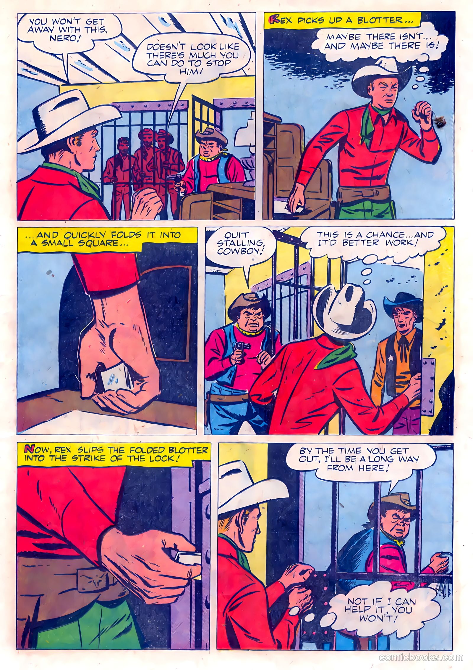 Rex Allen #15 (1955) — page 17 of 36