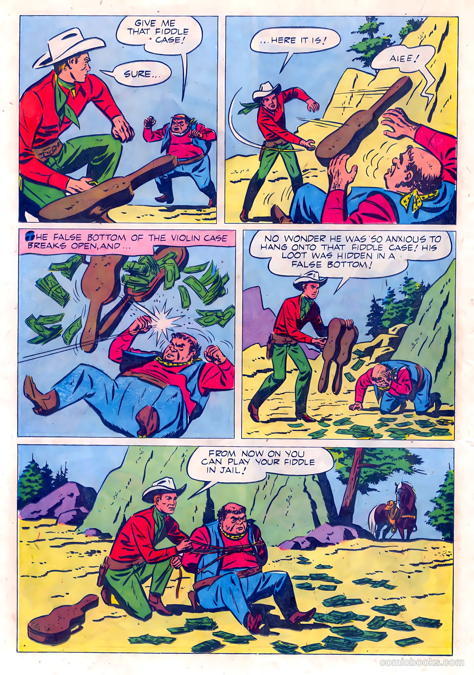 Rex Allen #15 (1955) — page 20 of 36