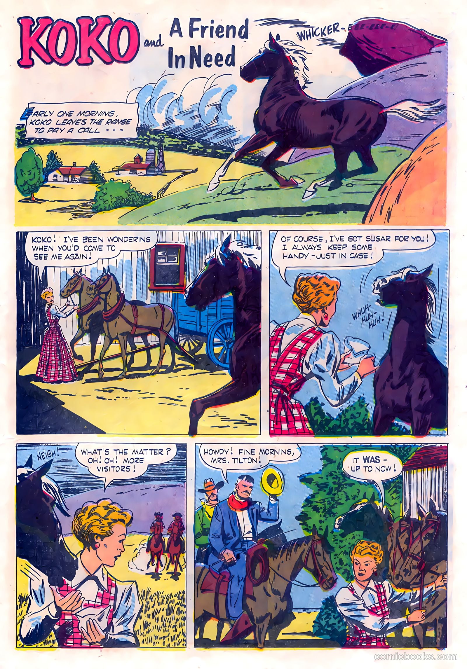 Rex Allen #15 (1955) — page 21 of 36