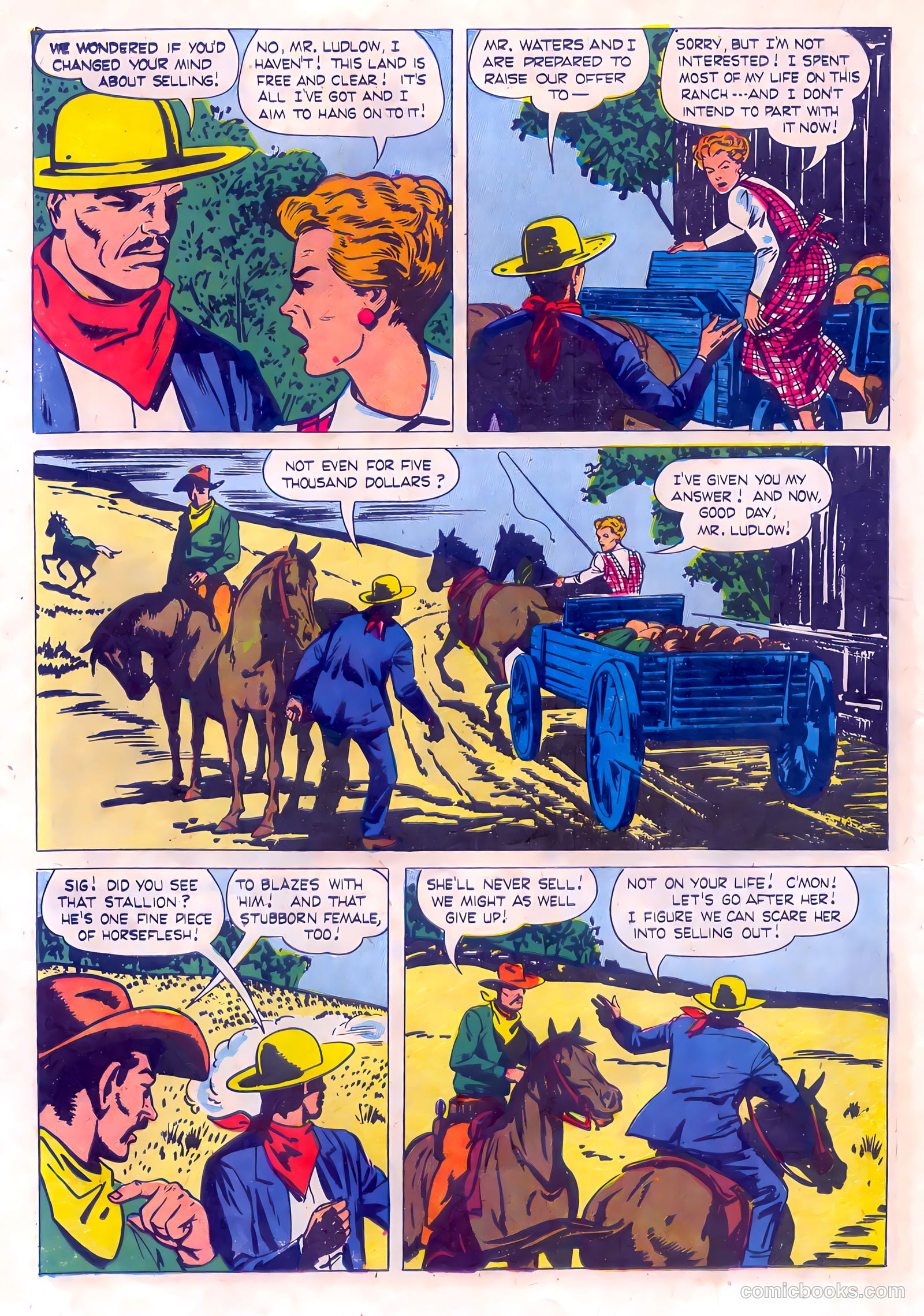 Rex Allen #15 (1955) — page 22 of 36