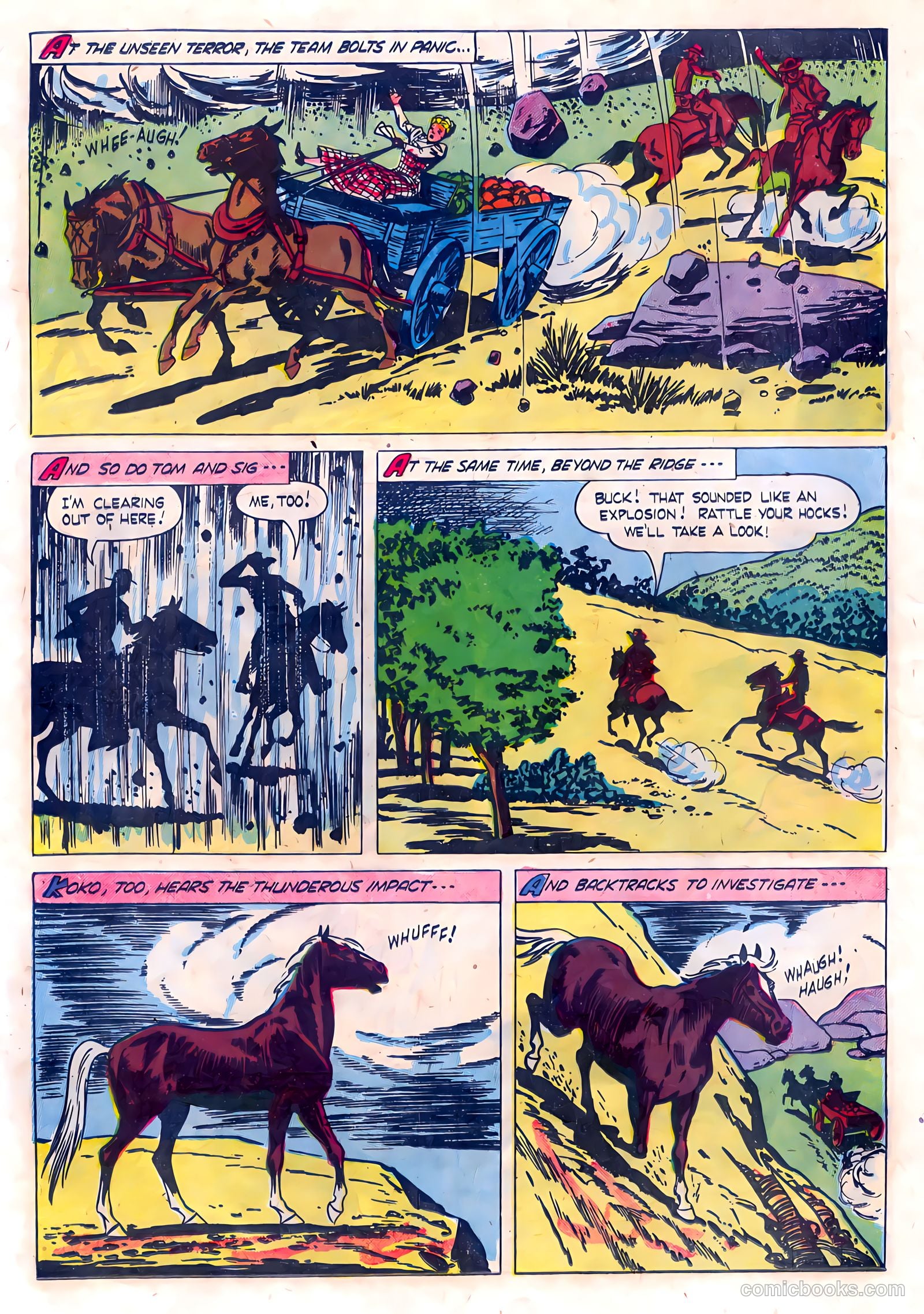 Rex Allen #15 (1955) — page 24 of 36