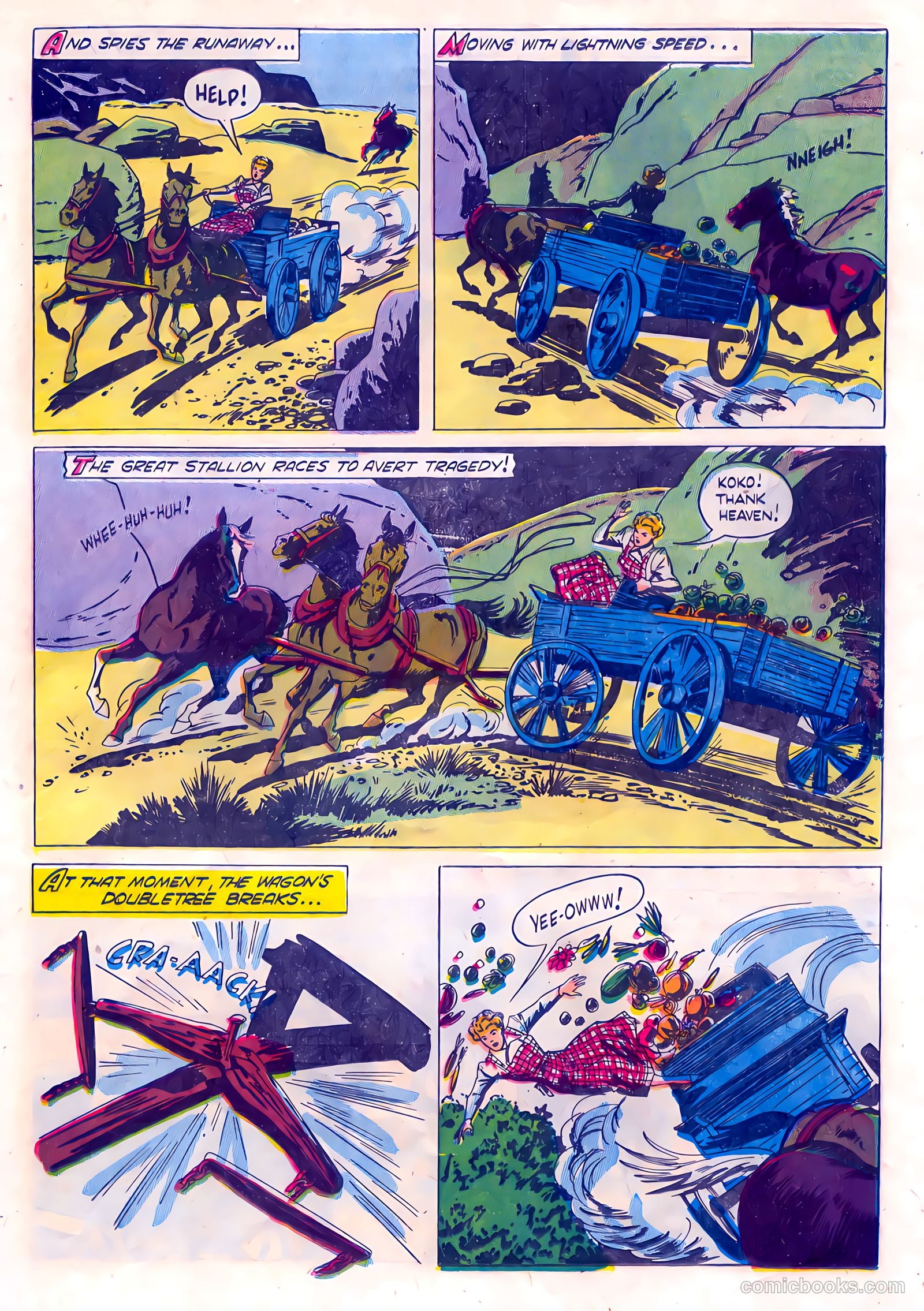 Rex Allen #15 (1955) — page 25 of 36