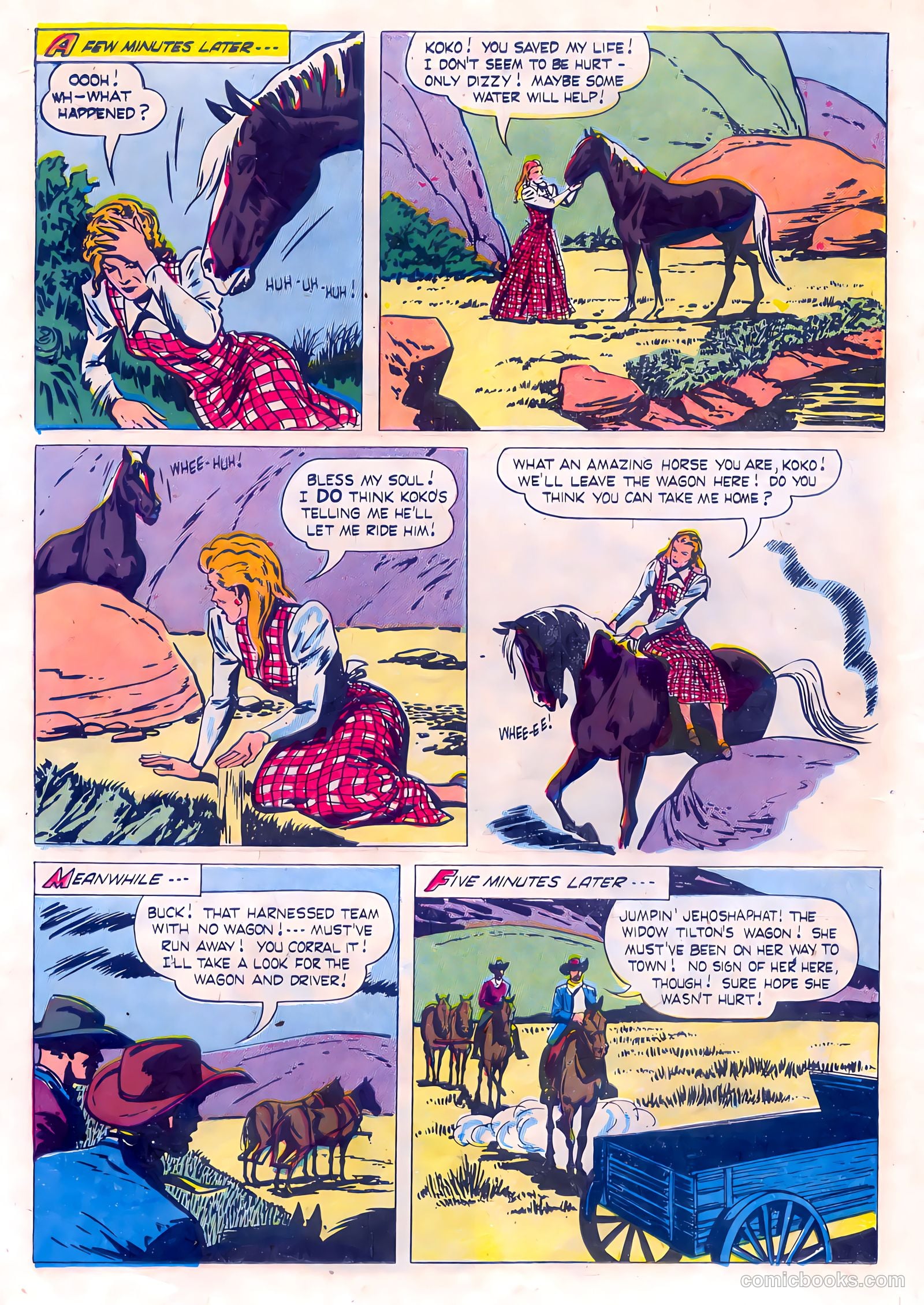 Rex Allen #15 (1955) — page 26 of 36