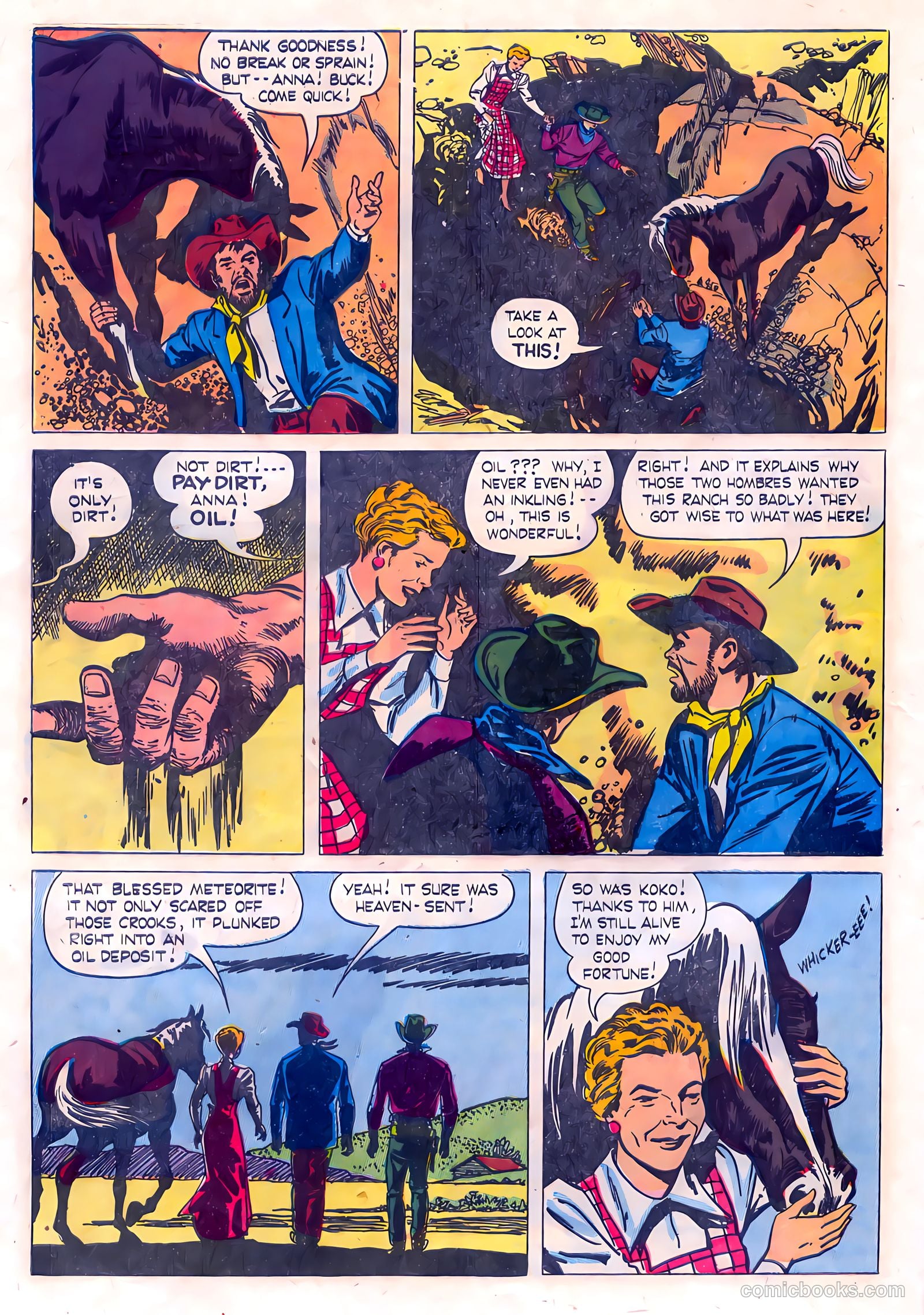 Rex Allen #15 (1955) — page 28 of 36