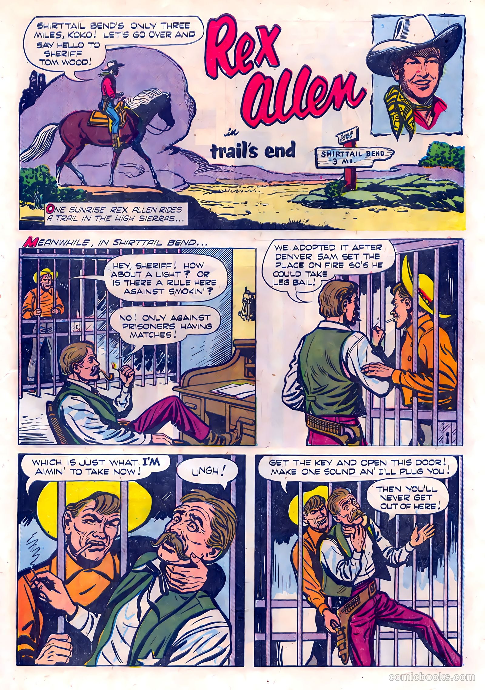 Rex Allen #15 (1955) — page 29 of 36