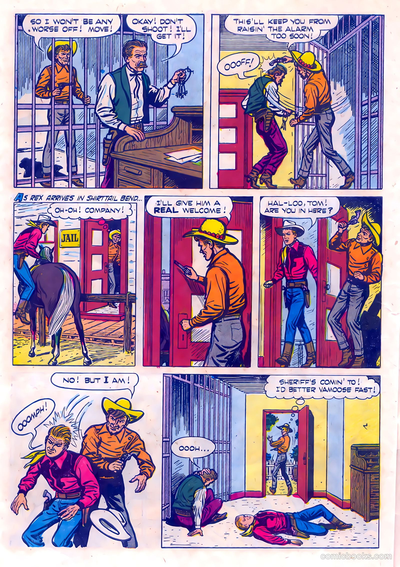 Rex Allen #15 (1955) — page 30 of 36