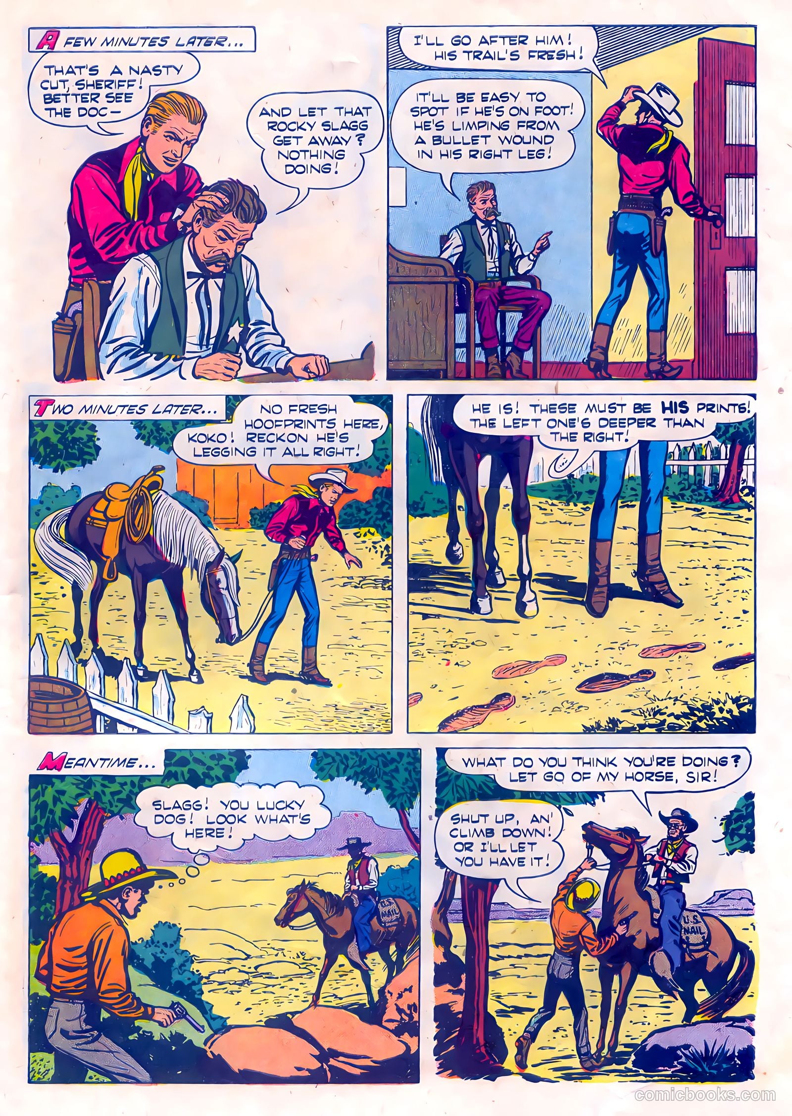 Rex Allen #15 (1955) — page 31 of 36