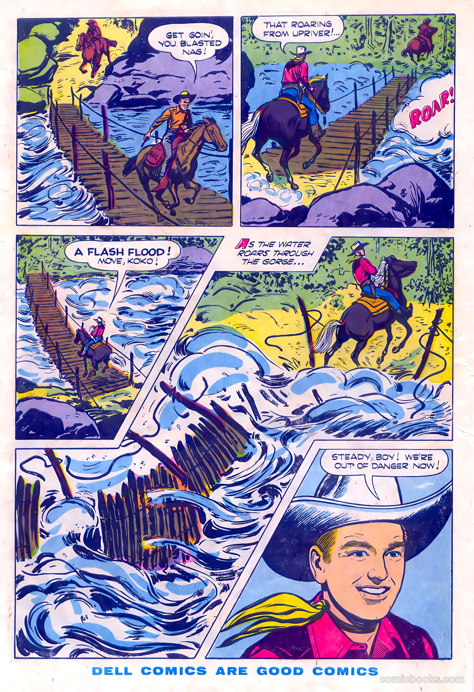 Rex Allen #15 (1955) — page 34 of 36