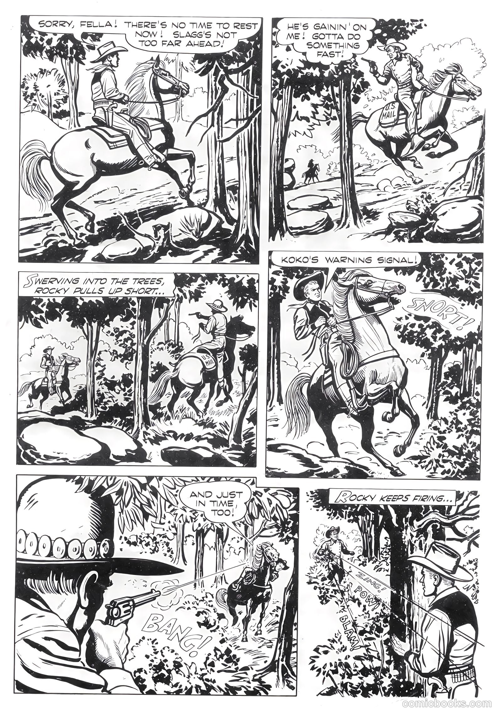 Rex Allen #15 (1955) — page 35 of 36