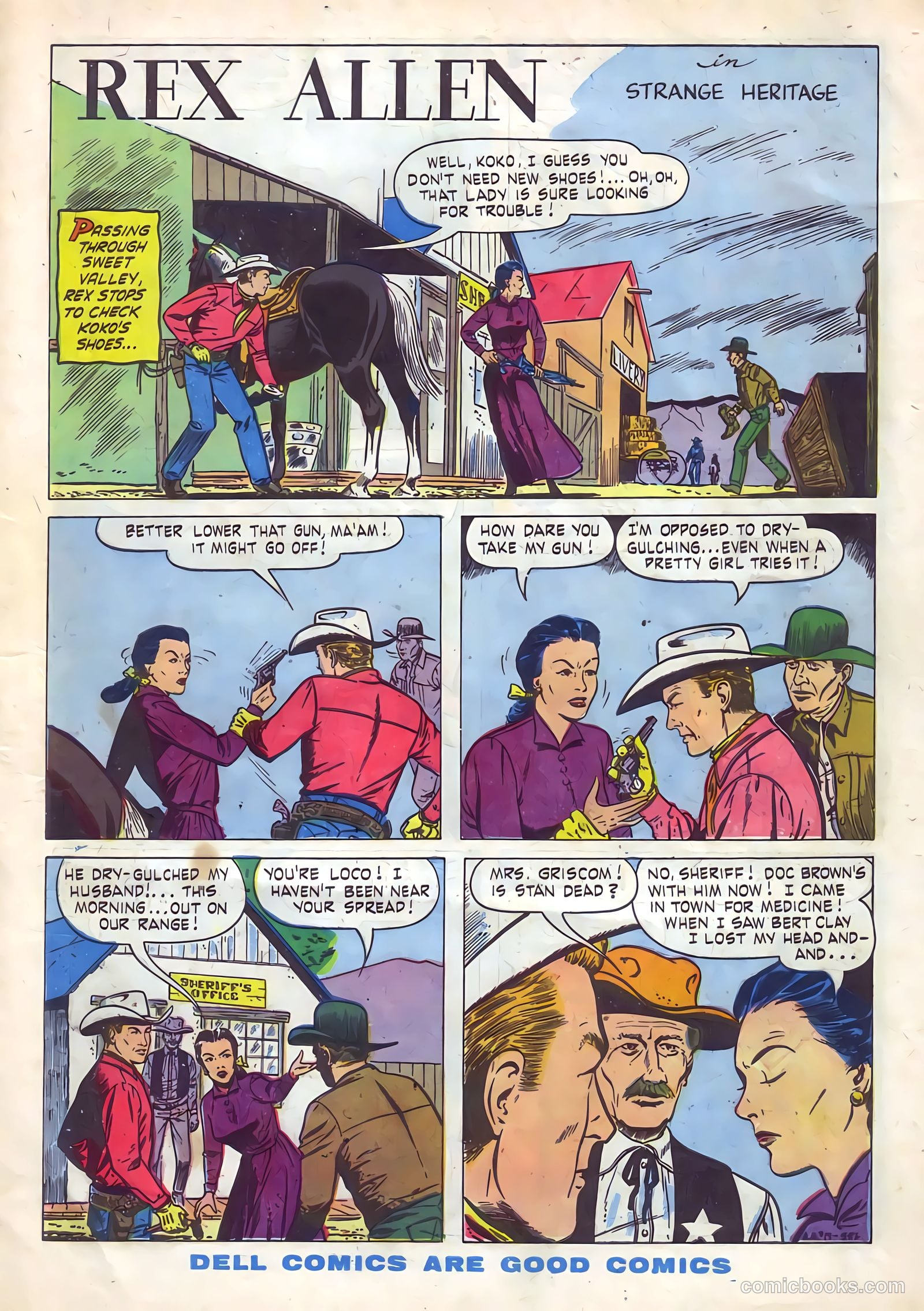 Rex Allen #17 (1953) — page 3 of 36