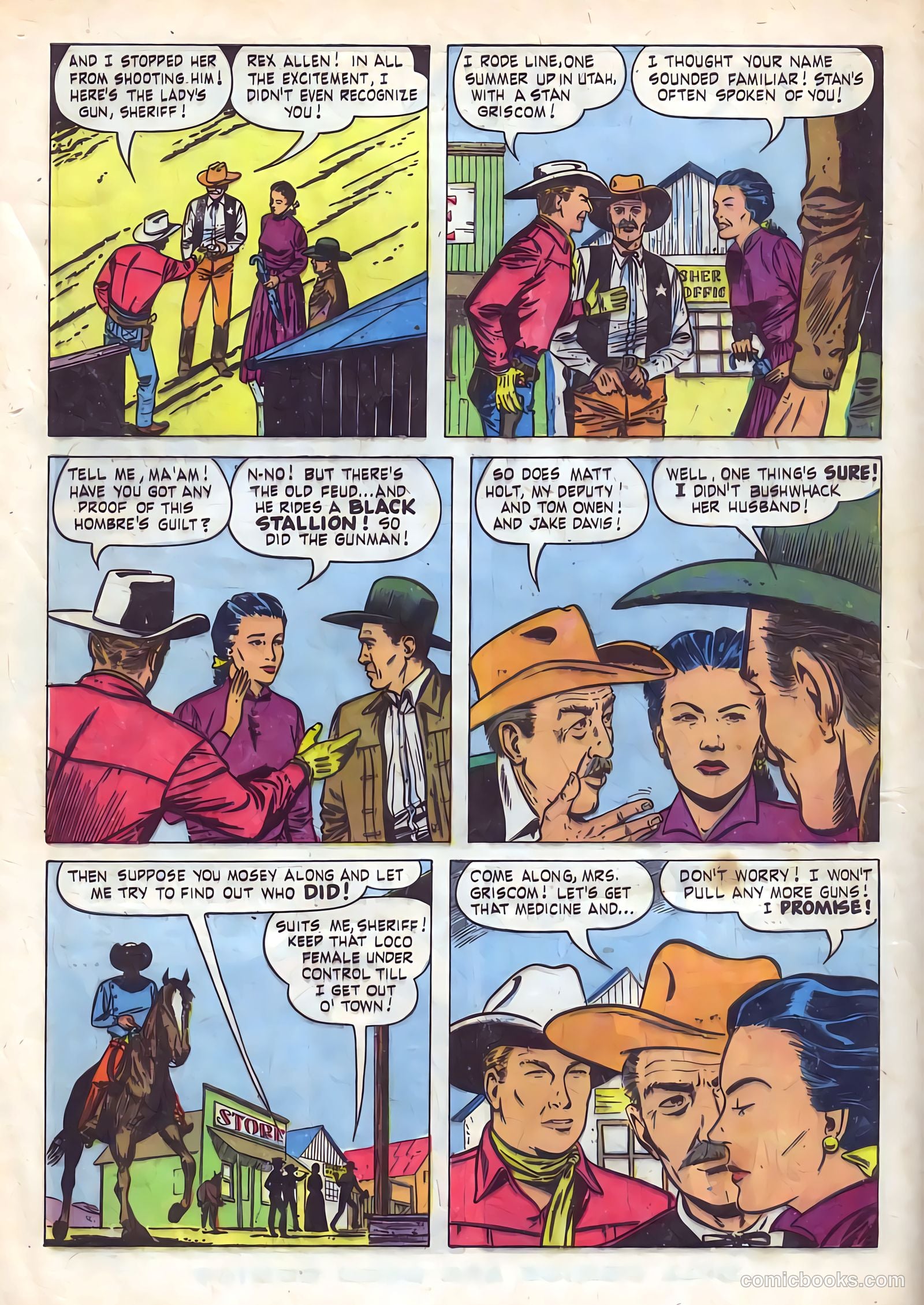 Rex Allen #17 (1953) — page 4 of 36