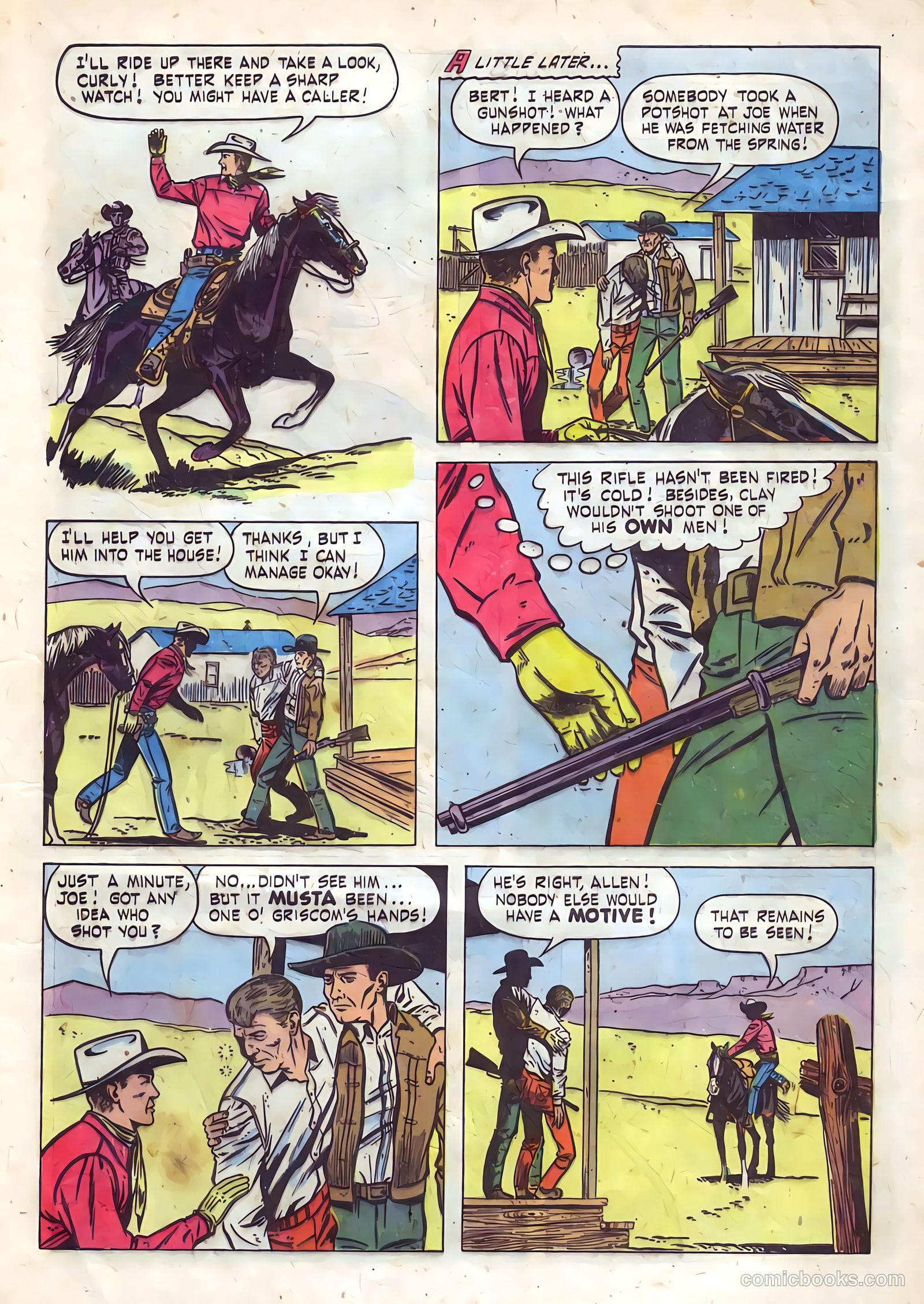 Rex Allen #17 (1953) — page 9 of 36