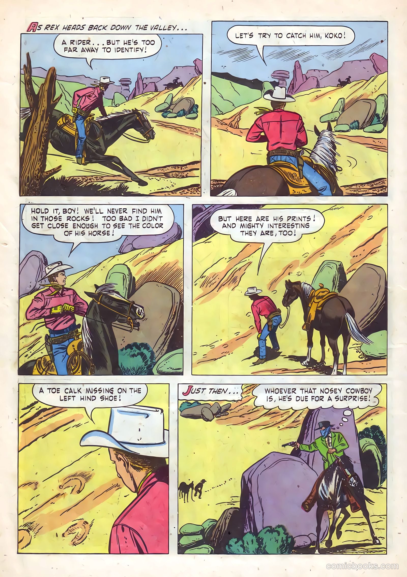 Rex Allen #17 (1953) — page 10 of 36