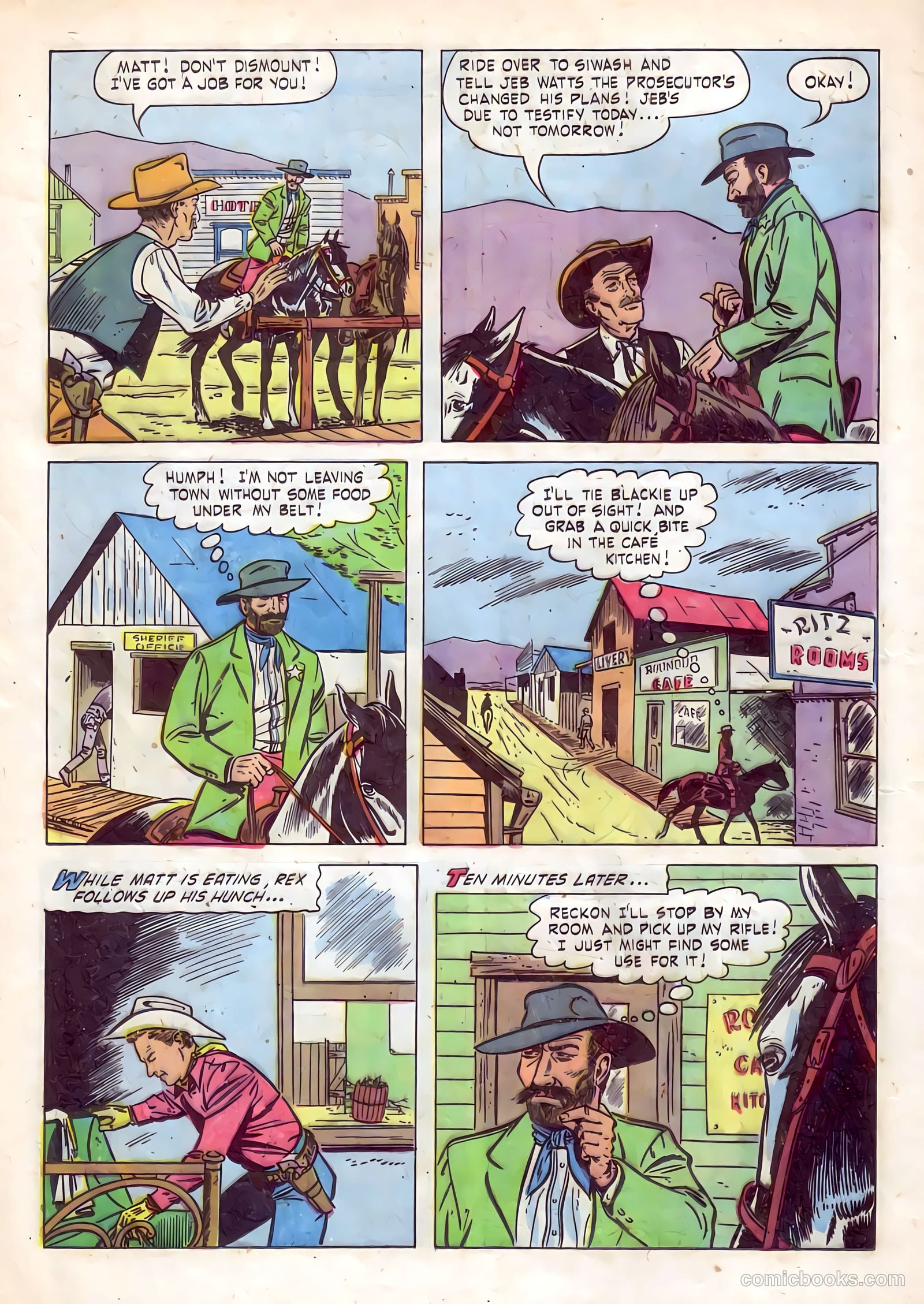 Rex Allen #17 (1953) — page 16 of 36