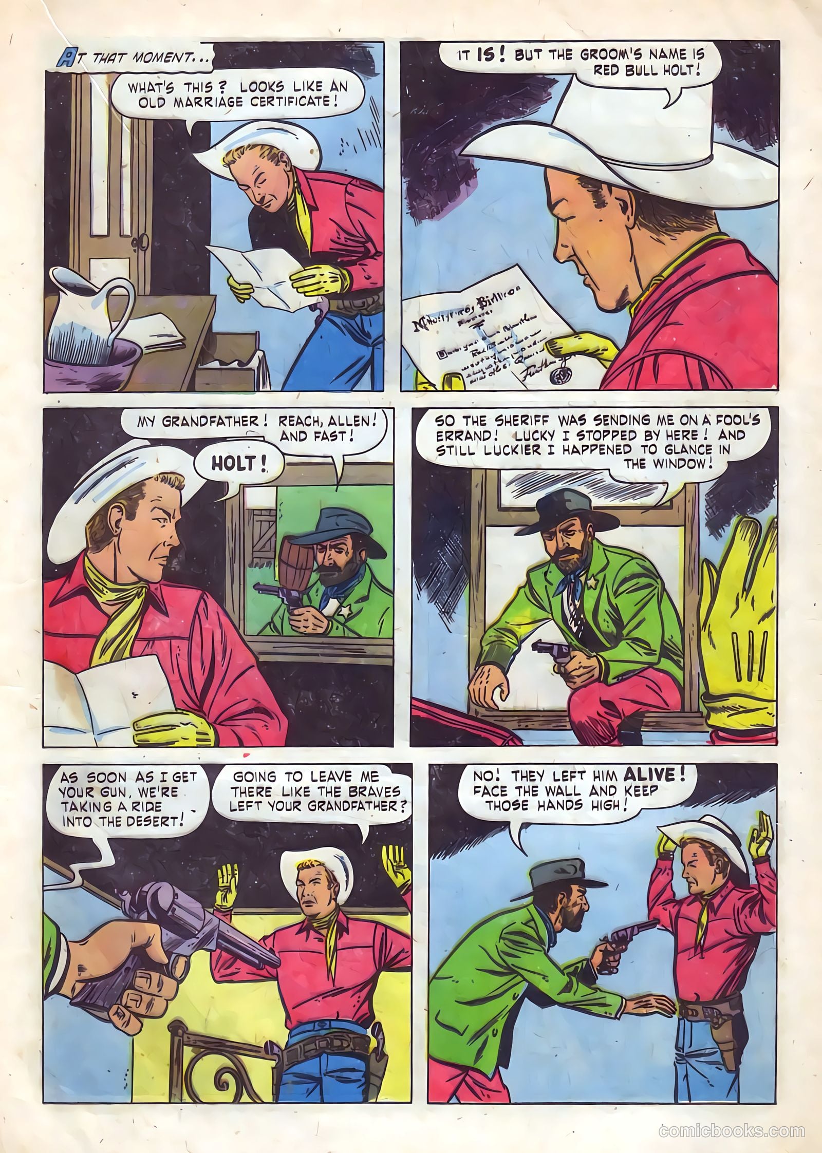 Rex Allen #17 (1953) — page 17 of 36