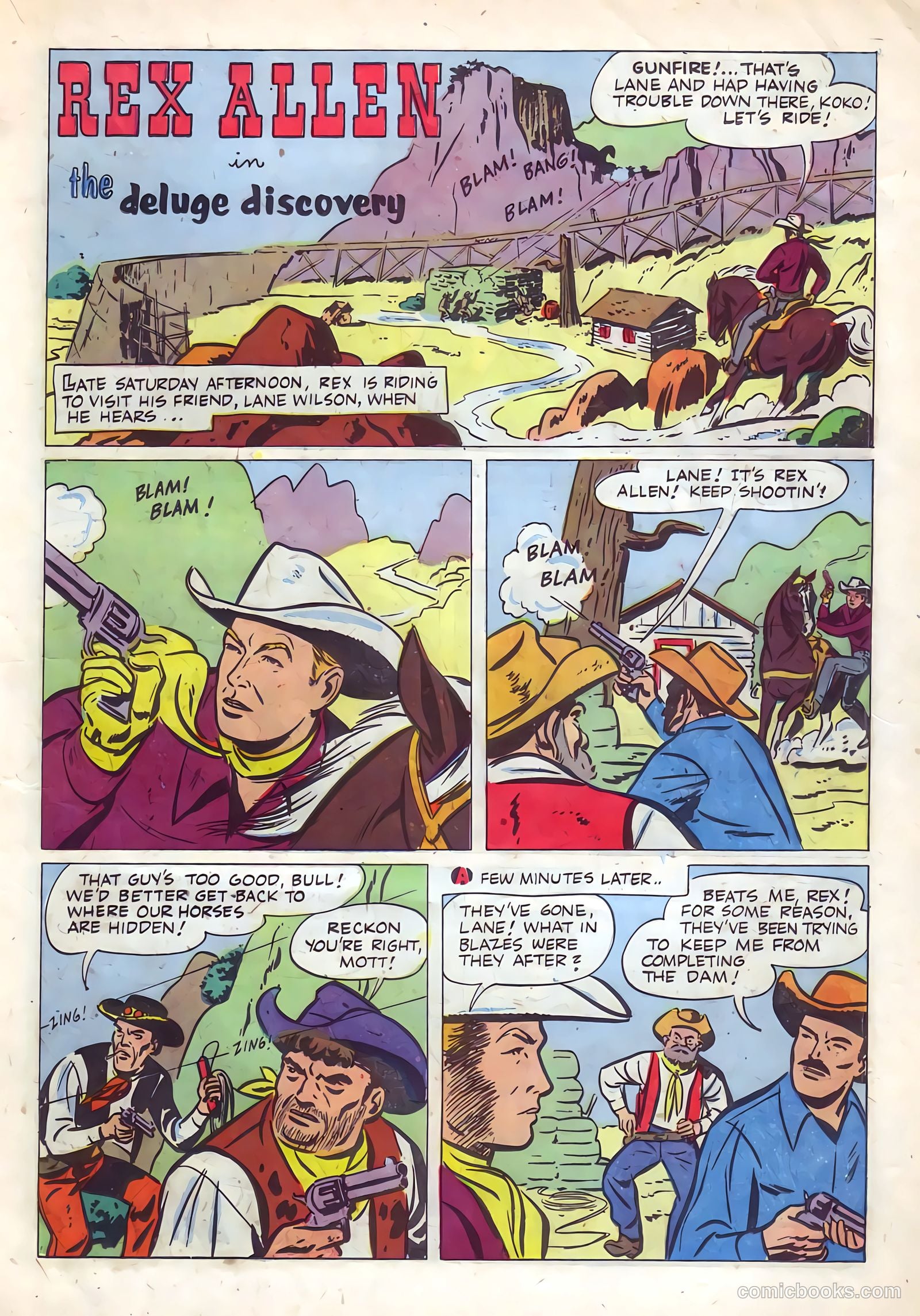 Rex Allen #17 (1953) — page 19 of 36