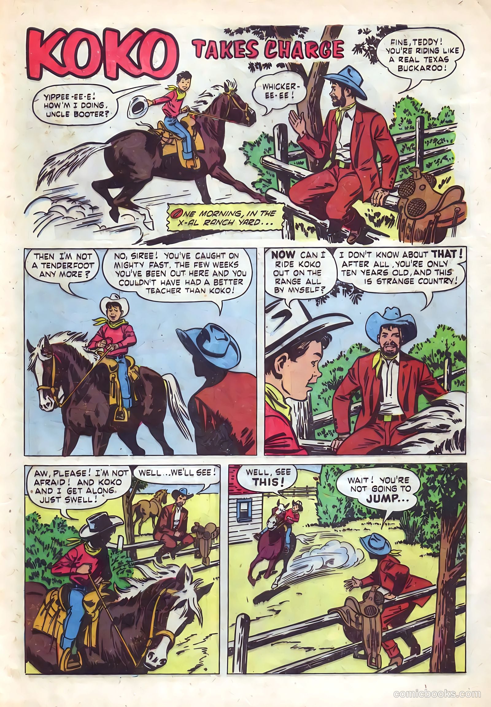Rex Allen #17 (1953) — page 29 of 36