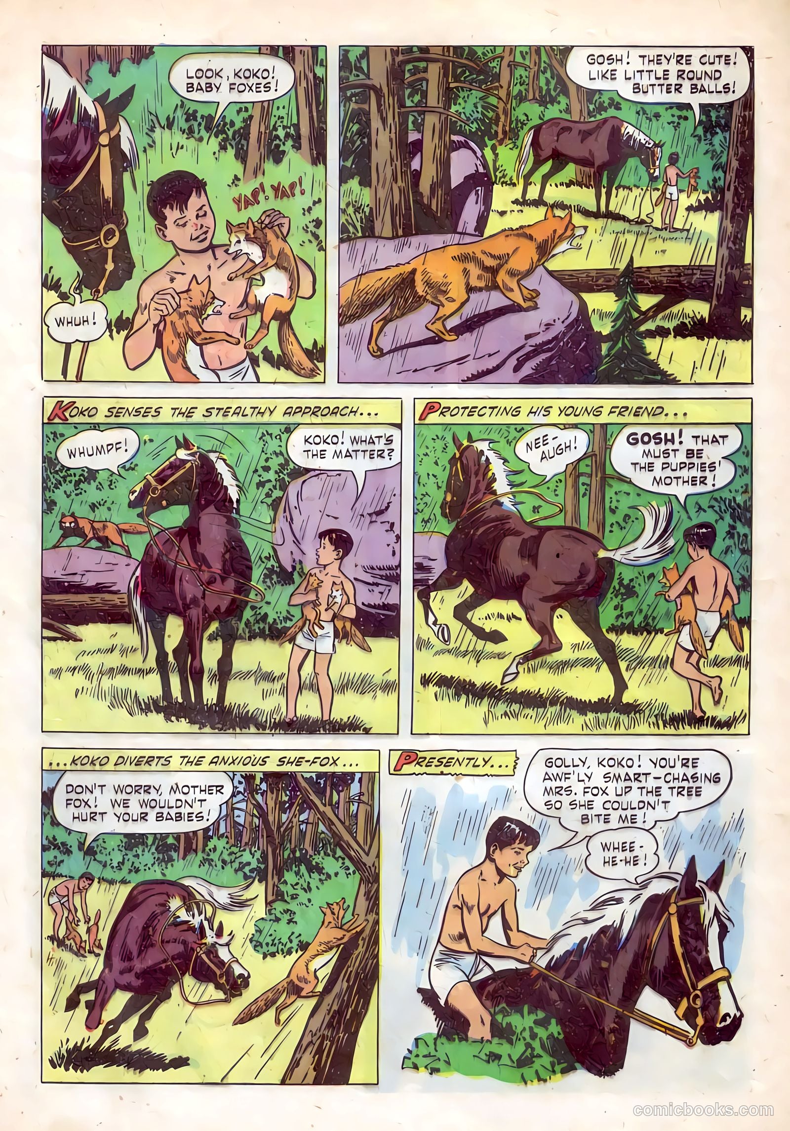 Rex Allen #17 (1953) — page 32 of 36