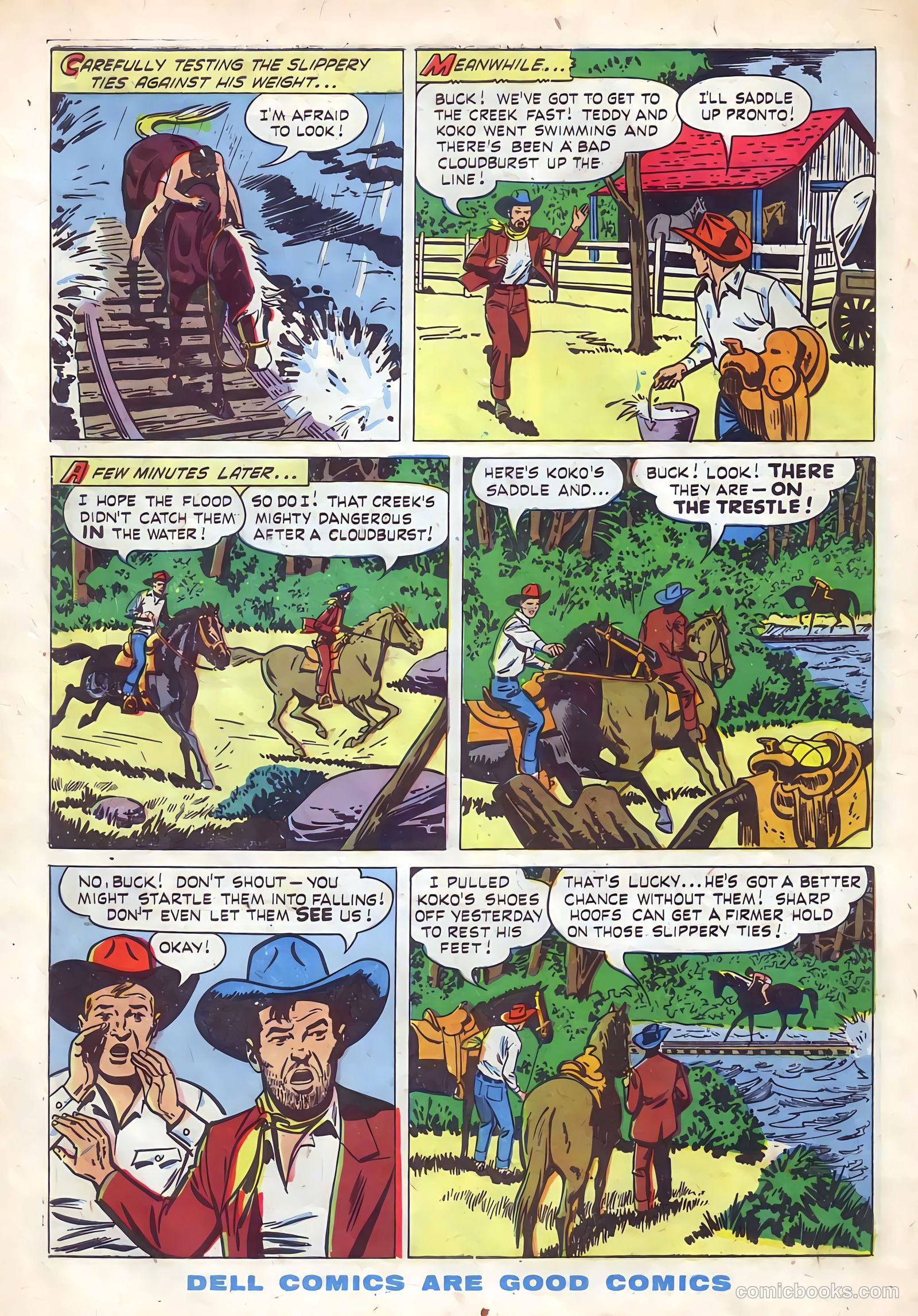 Rex Allen #17 (1953) — page 34 of 36