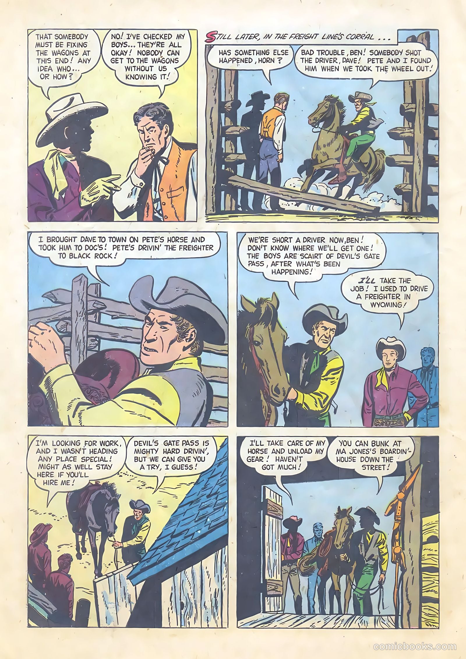Rex Allen #18 (1955) — page 6 of 36