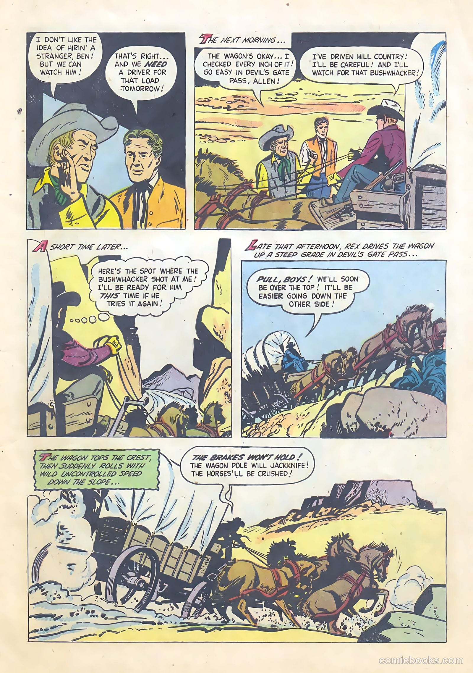 Rex Allen #18 (1955) — page 7 of 36