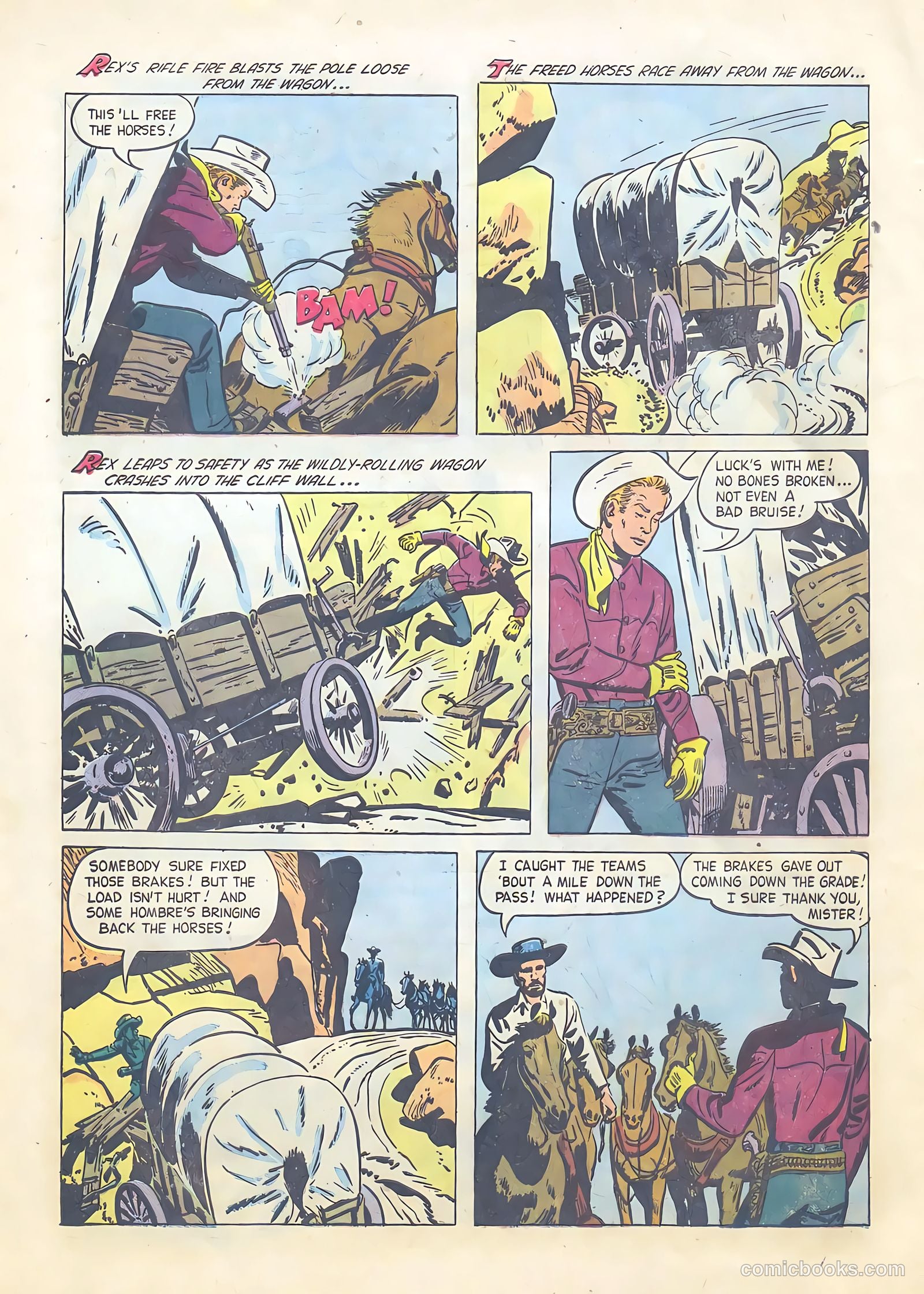 Rex Allen #18 (1955) — page 8 of 36