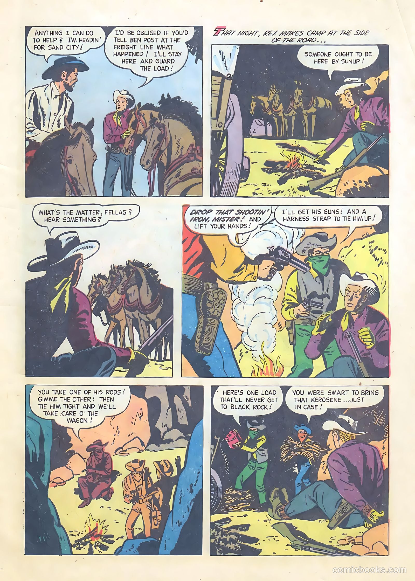 Rex Allen #18 (1955) — page 9 of 36