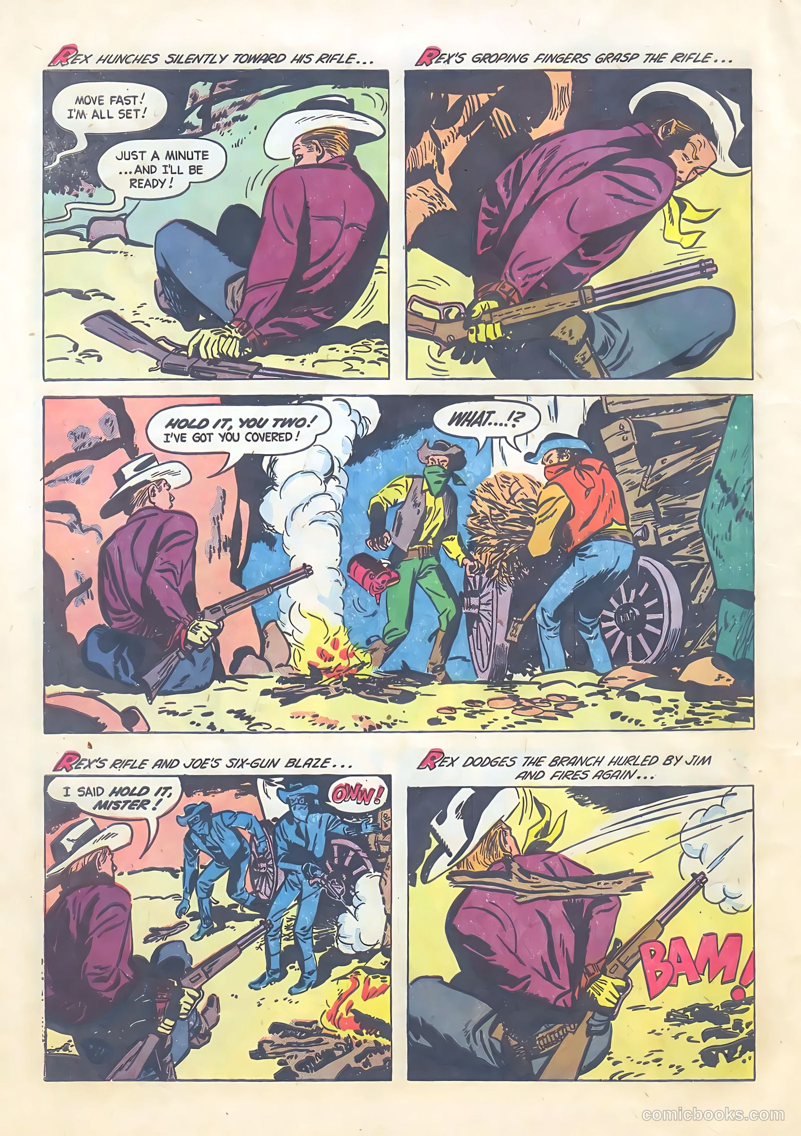 Rex Allen #18 (1955) — page 10 of 36