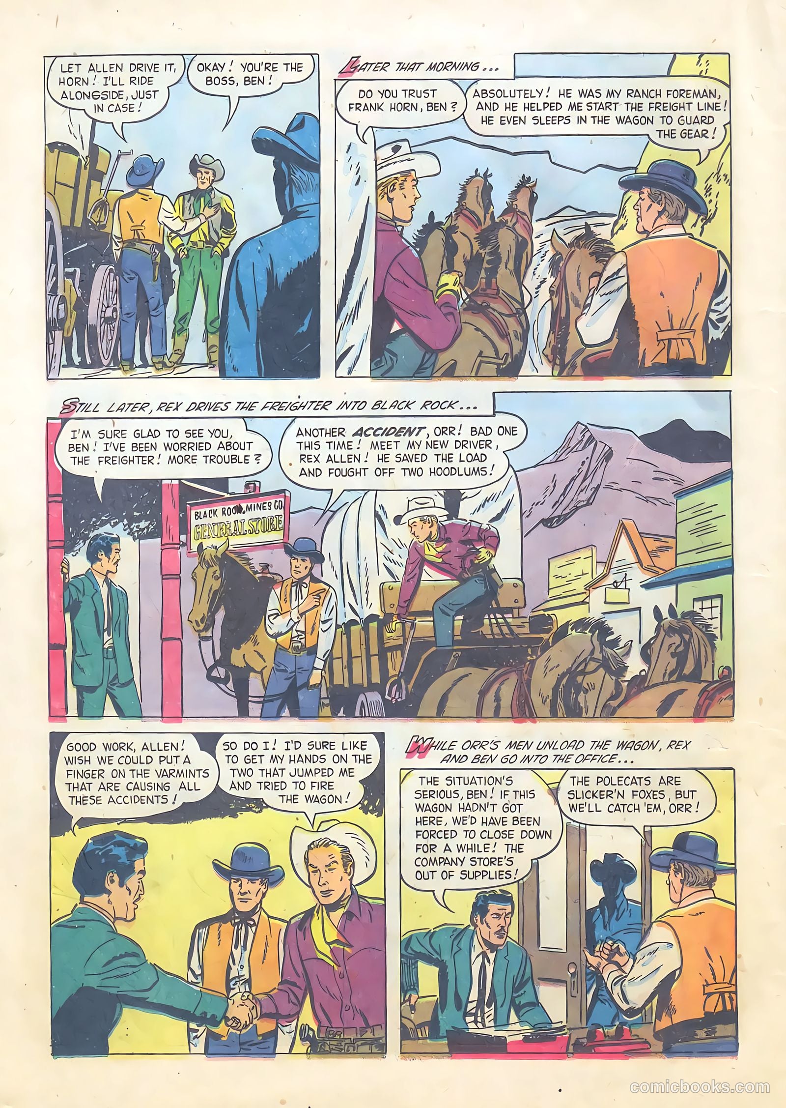 Rex Allen #18 (1955) — page 12 of 36