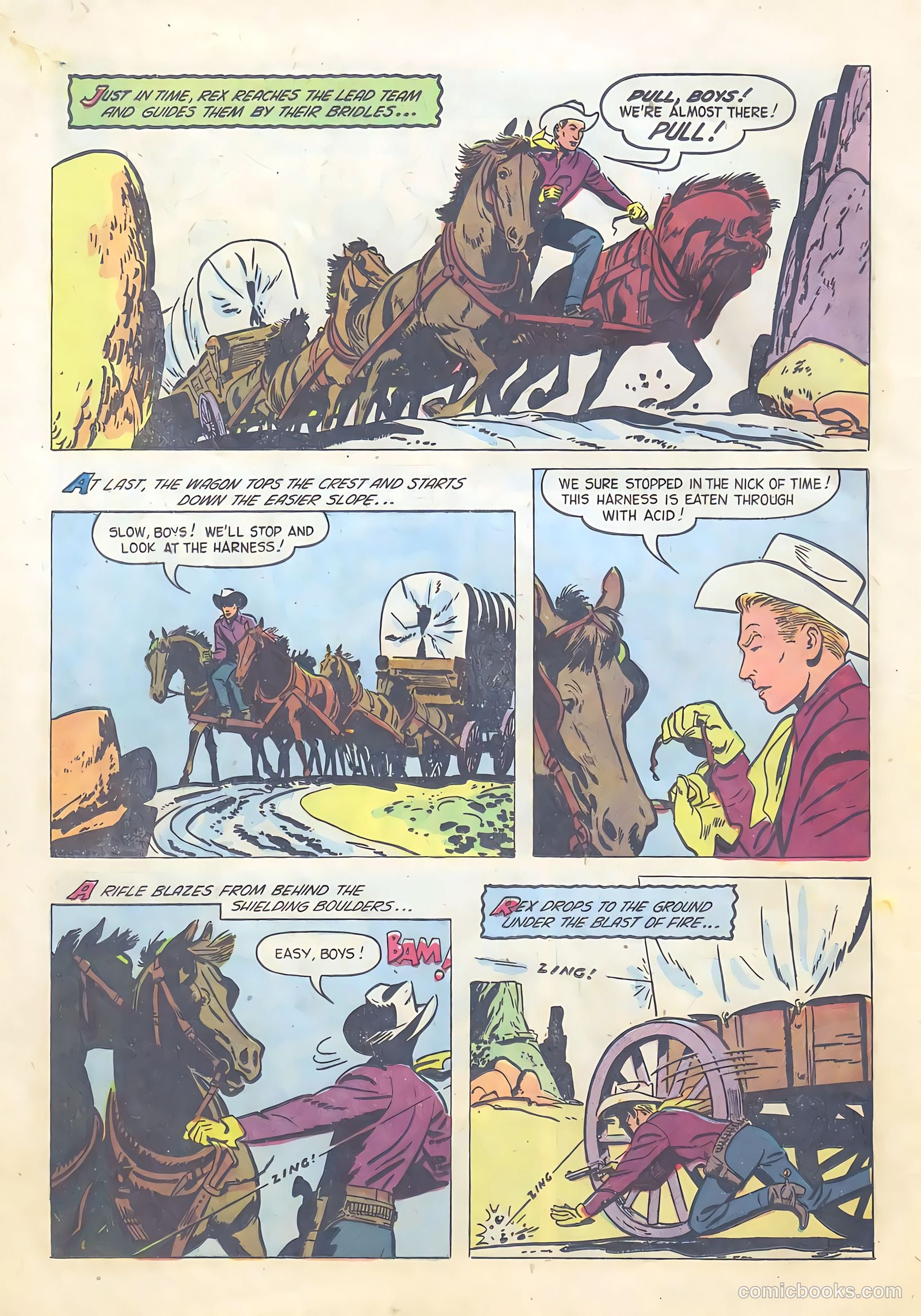 Rex Allen #18 (1955) — page 16 of 36
