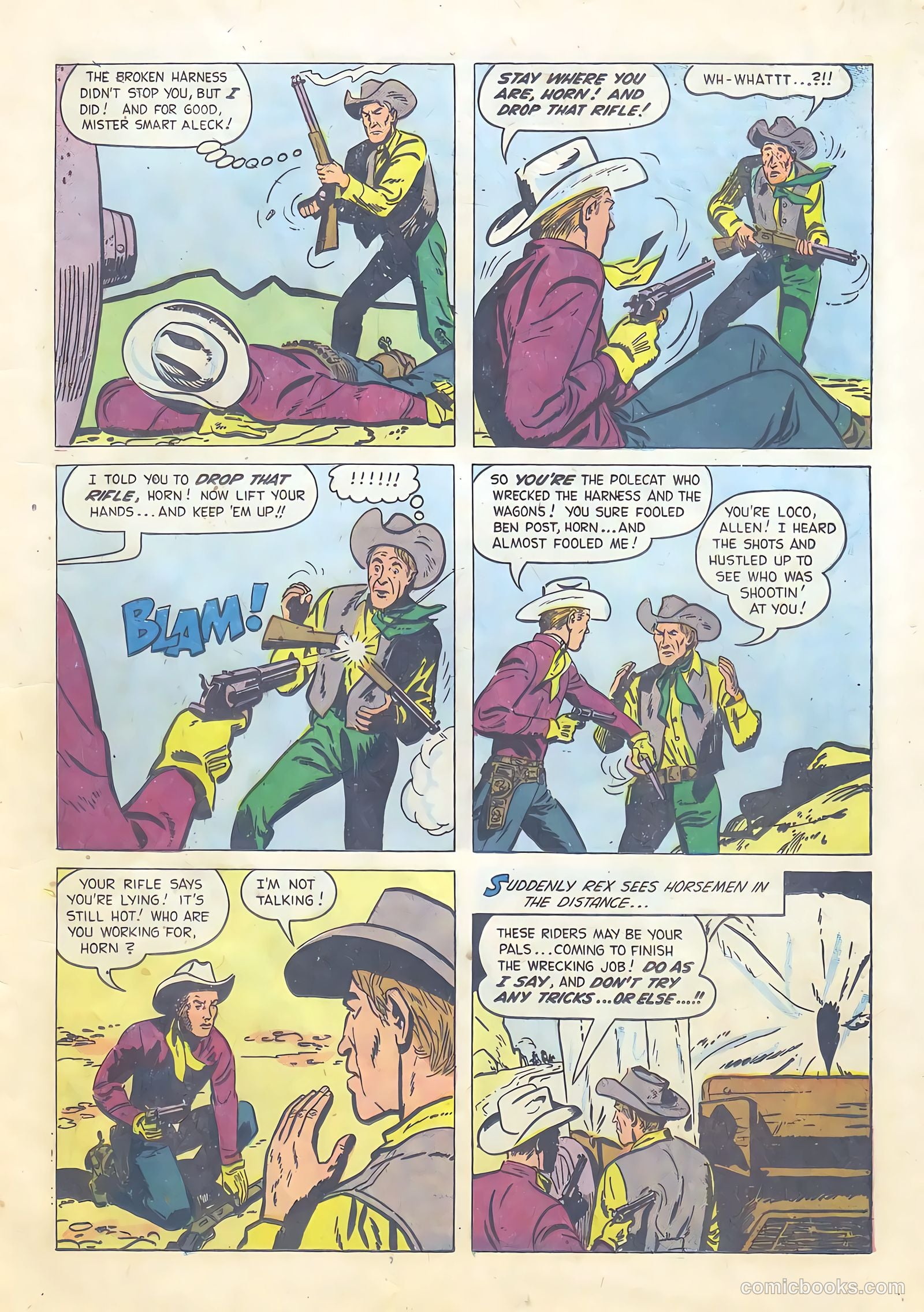 Rex Allen #18 (1955) — page 17 of 36