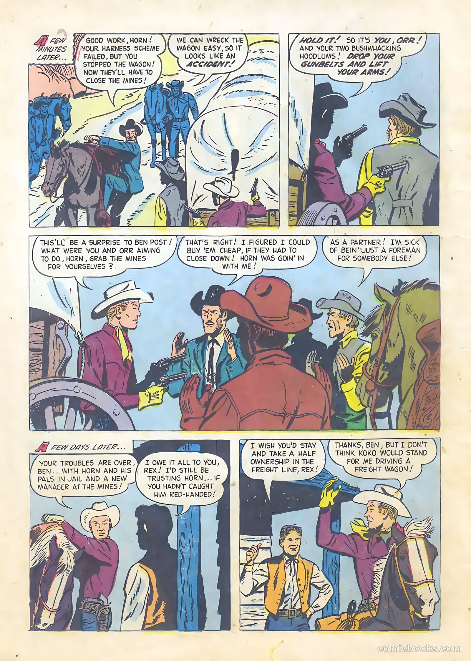 Rex Allen #18 (1955) — page 18 of 36
