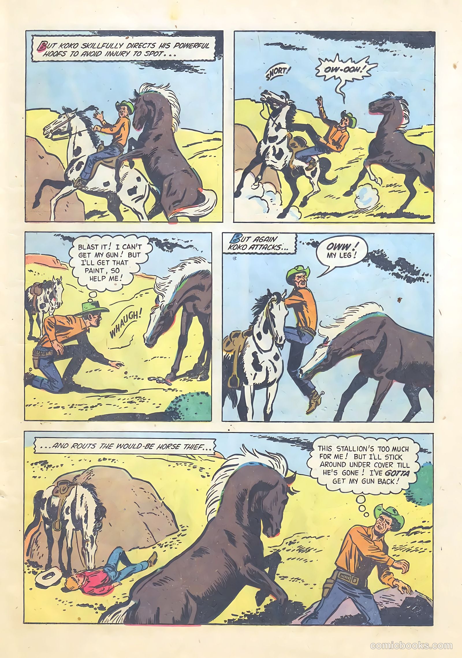 Rex Allen #18 (1955) — page 21 of 36