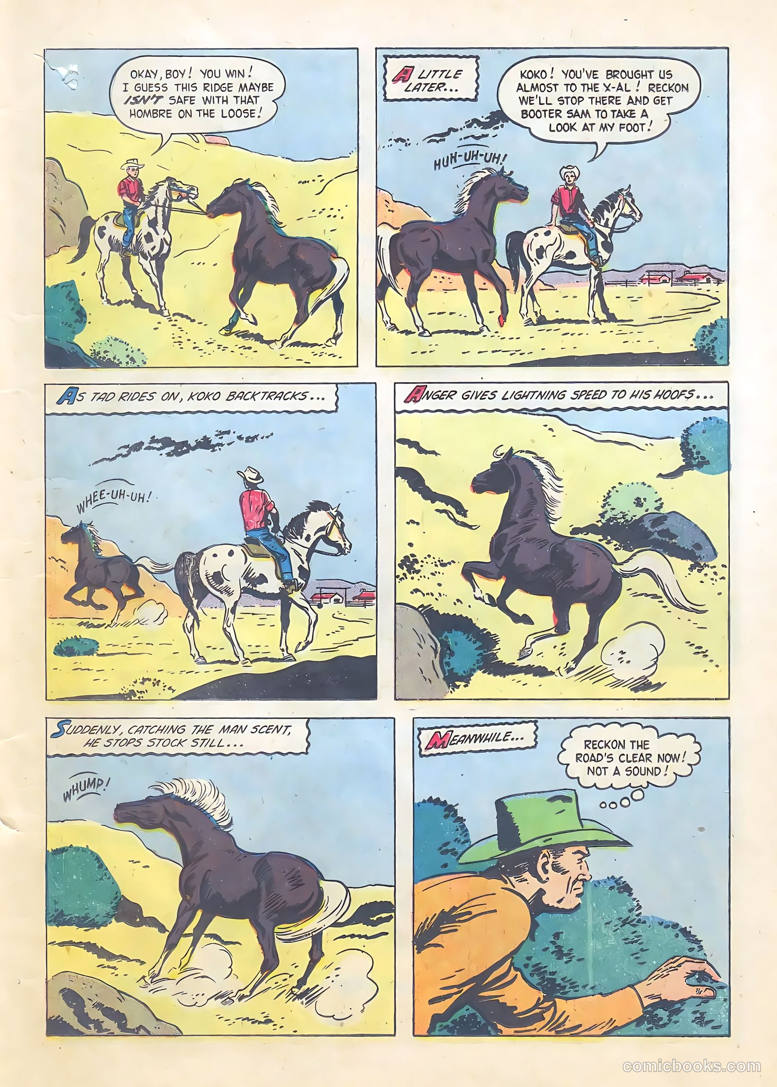Rex Allen #18 (1955) — page 23 of 36