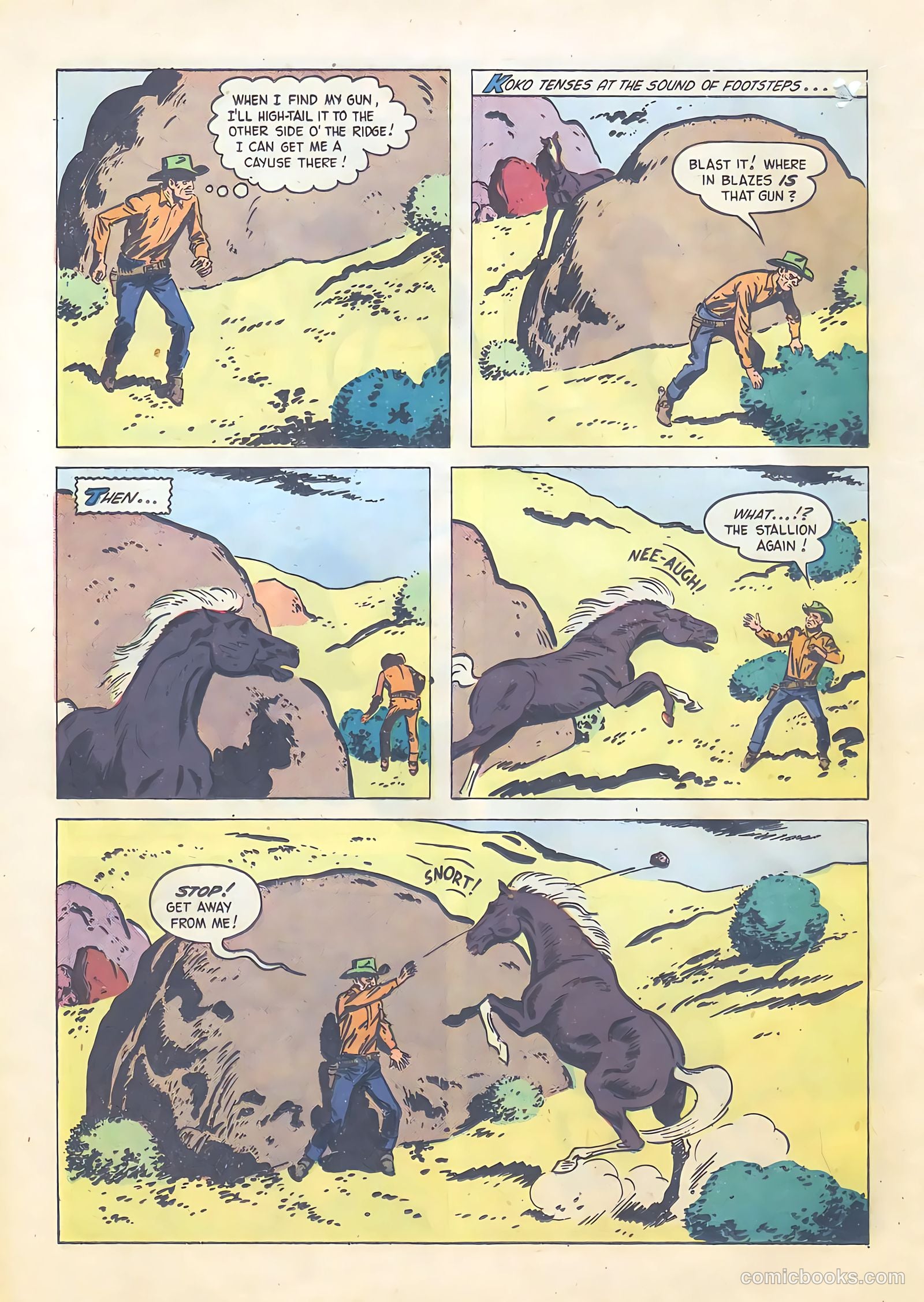 Rex Allen #18 (1955) — page 24 of 36