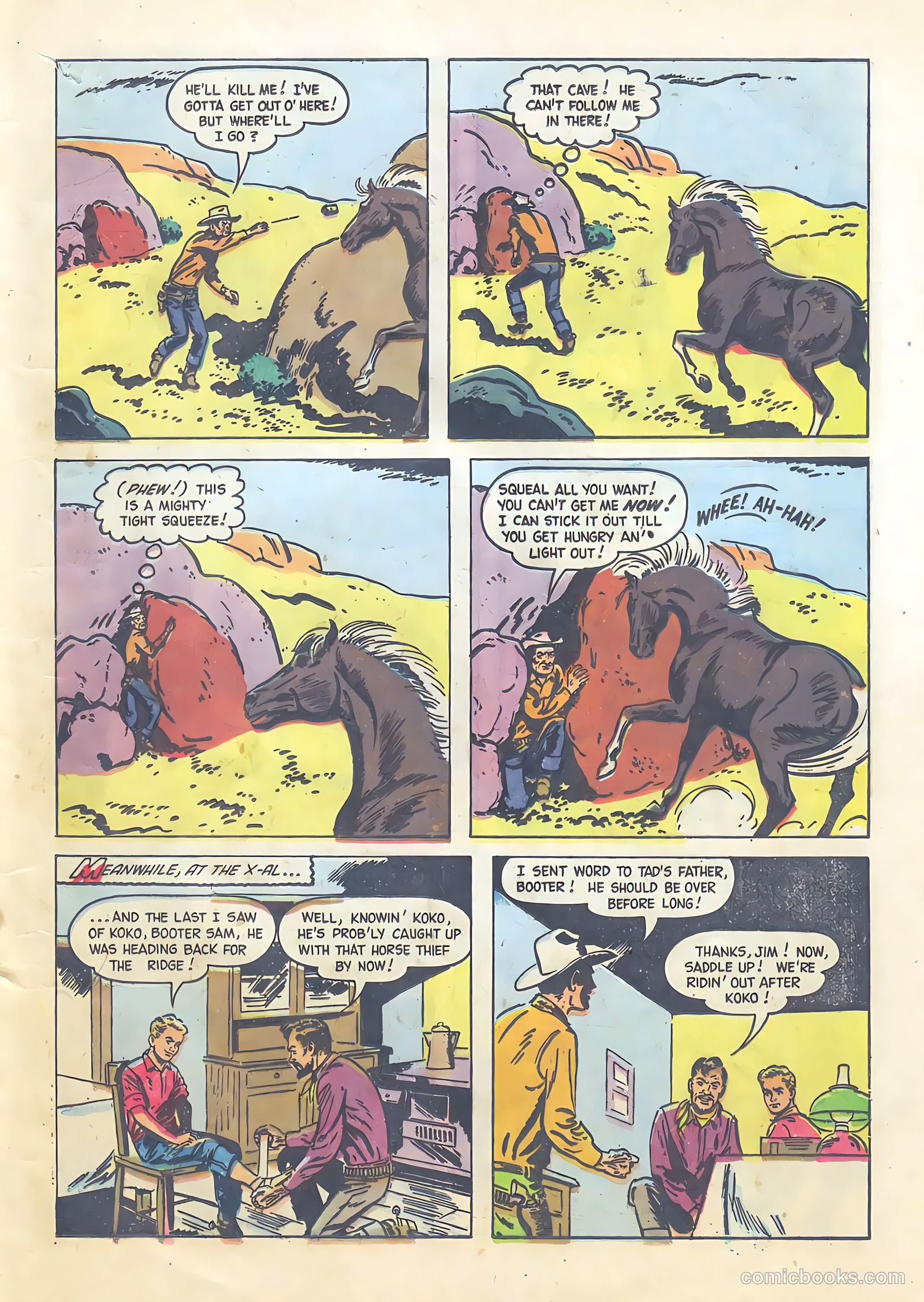 Rex Allen #18 (1955) — page 25 of 36