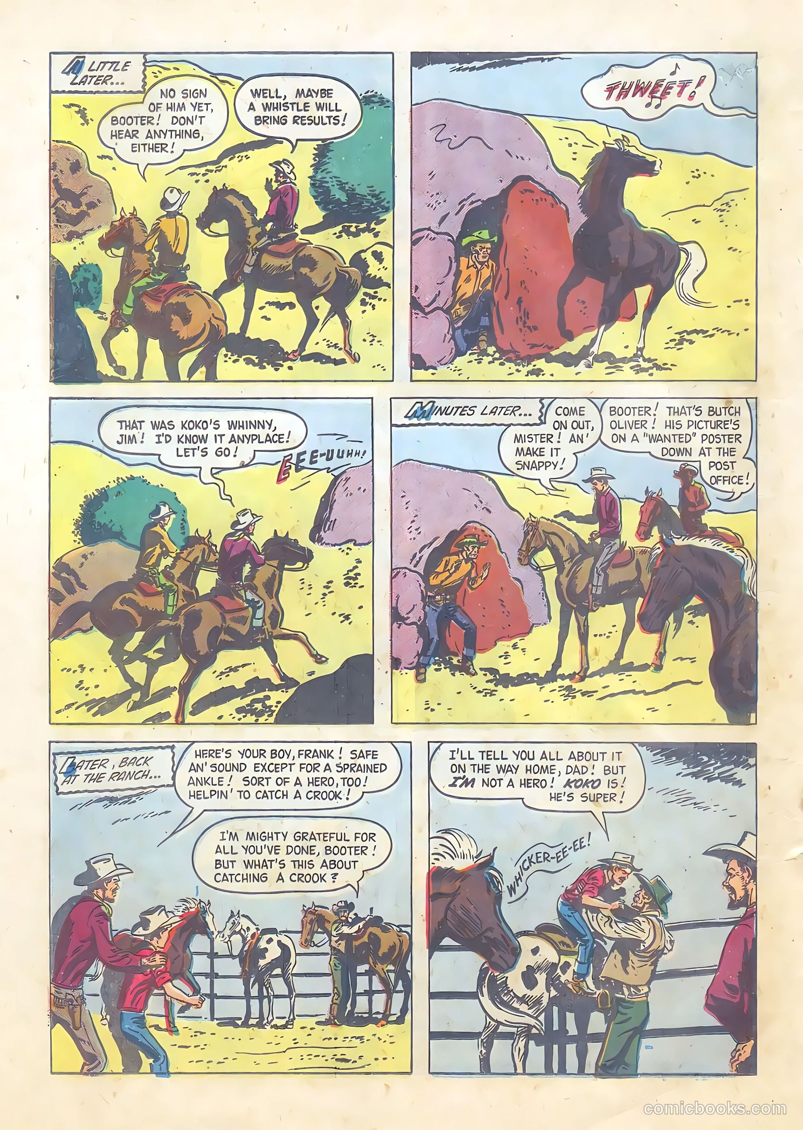 Rex Allen #18 (1955) — page 26 of 36