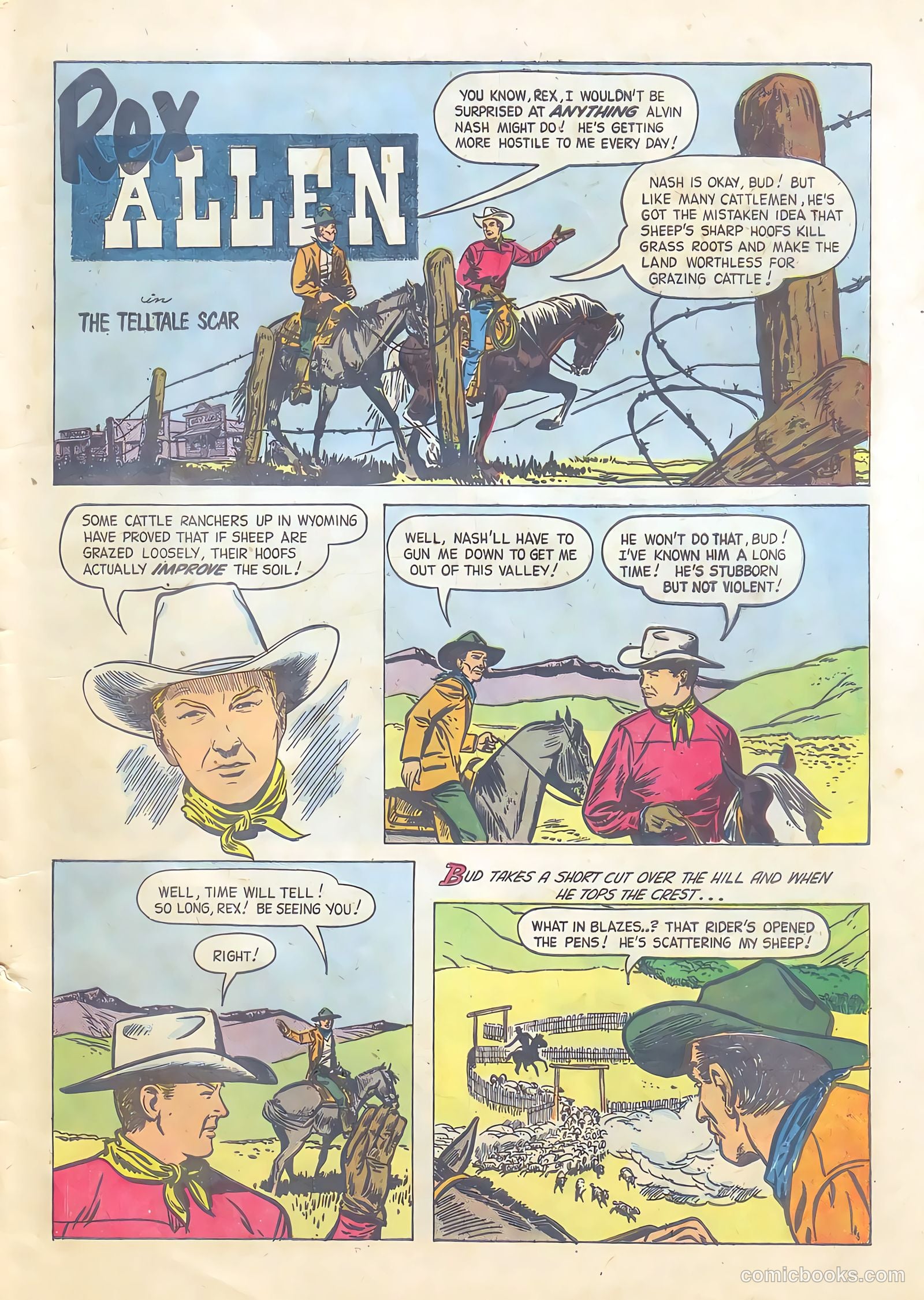 Rex Allen #18 (1955) — page 27 of 36