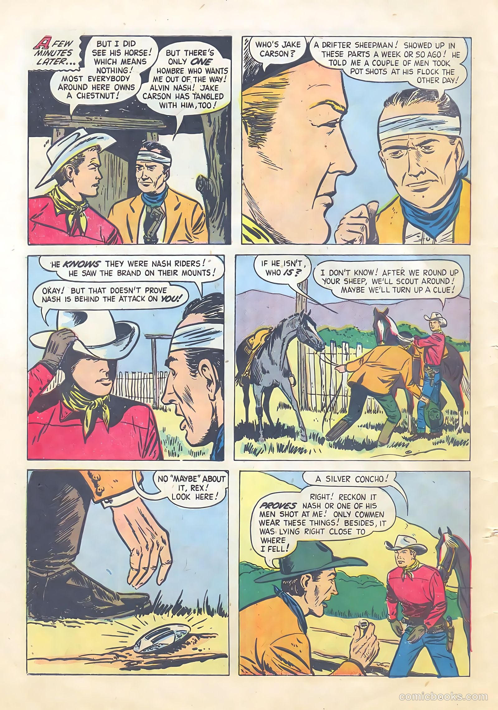 Rex Allen #18 (1955) — page 30 of 36