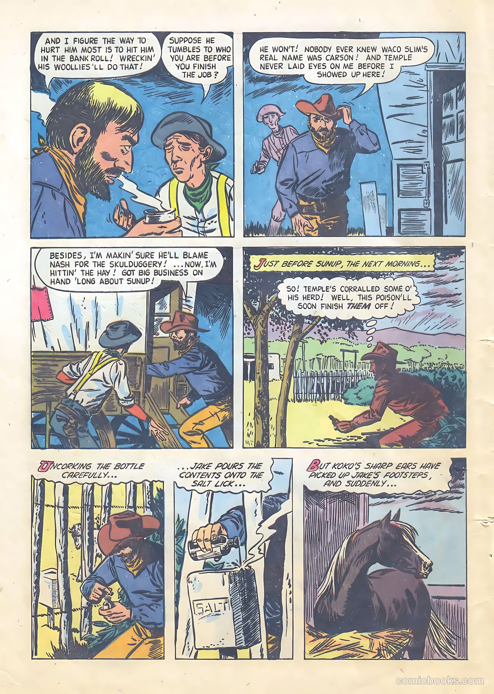 Rex Allen #18 (1955) — page 32 of 36