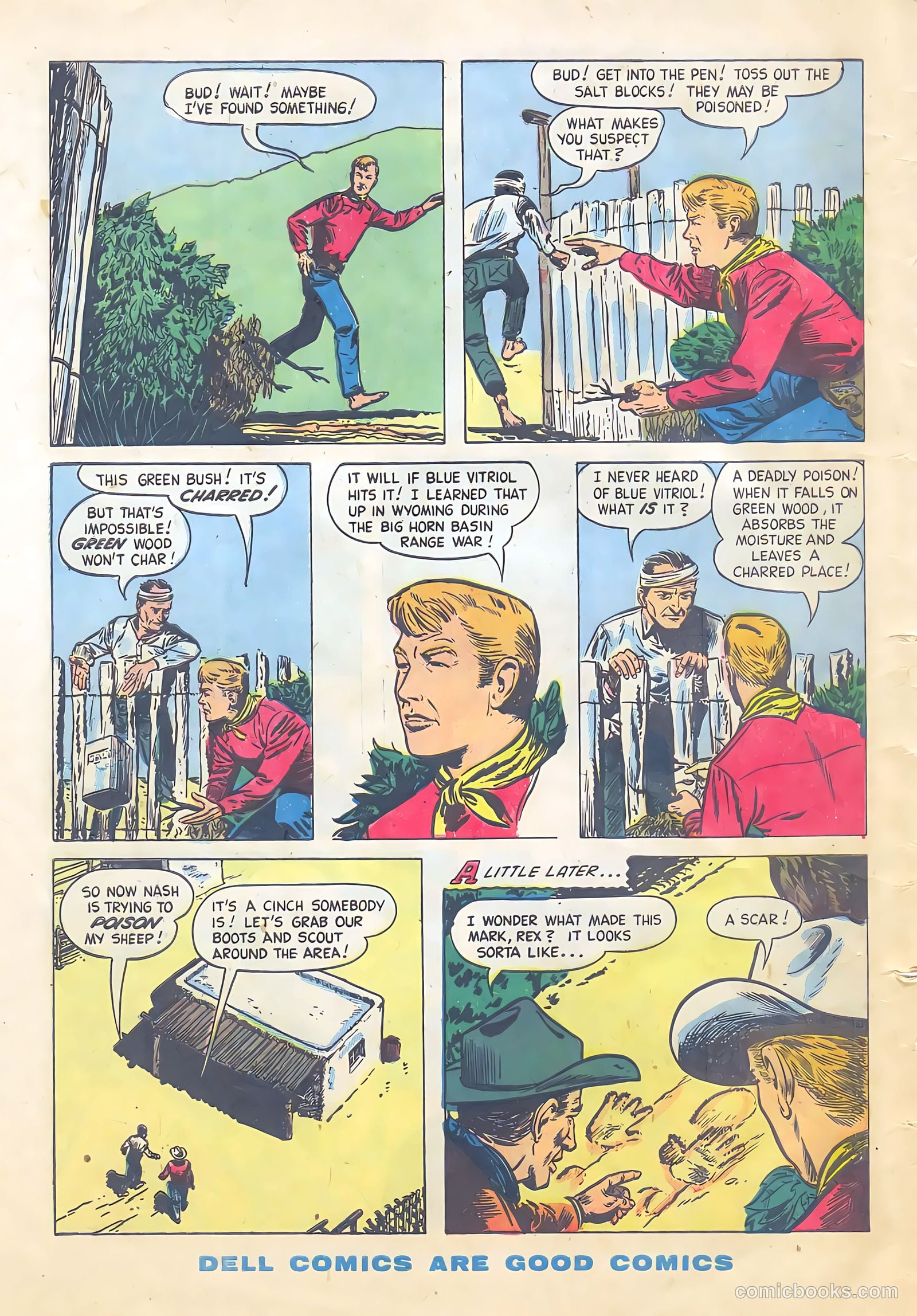 Rex Allen #18 (1955) — page 34 of 36