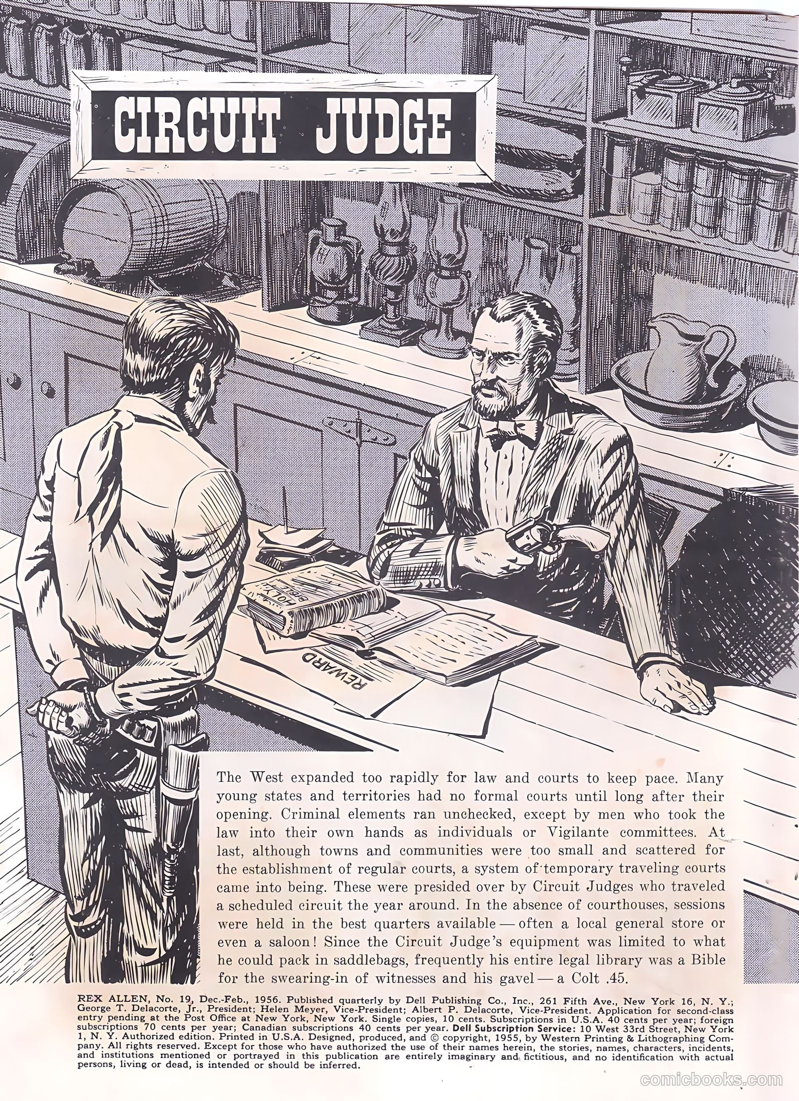 Rex Allen #19 (1956) — page 2 of 36