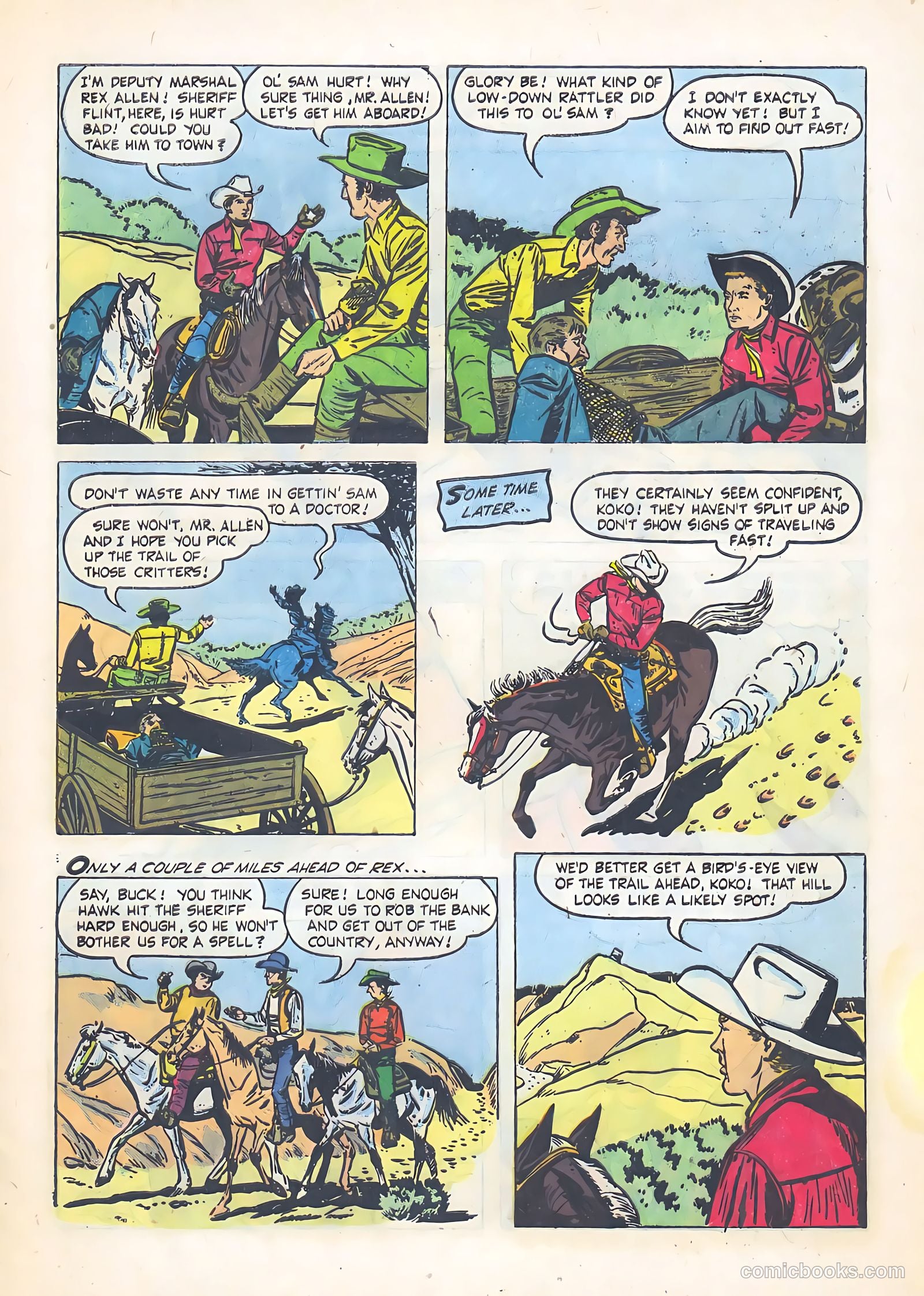 Rex Allen #19 (1956) — page 5 of 36