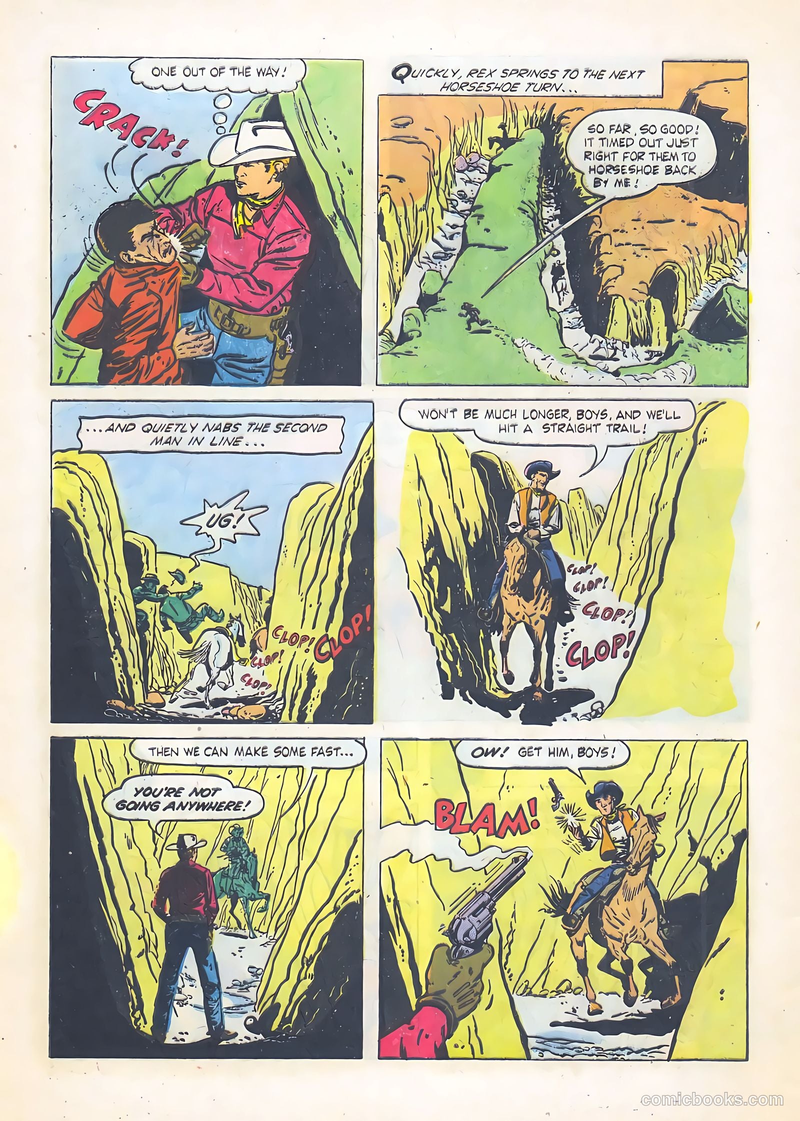 Rex Allen #19 (1956) — page 8 of 36