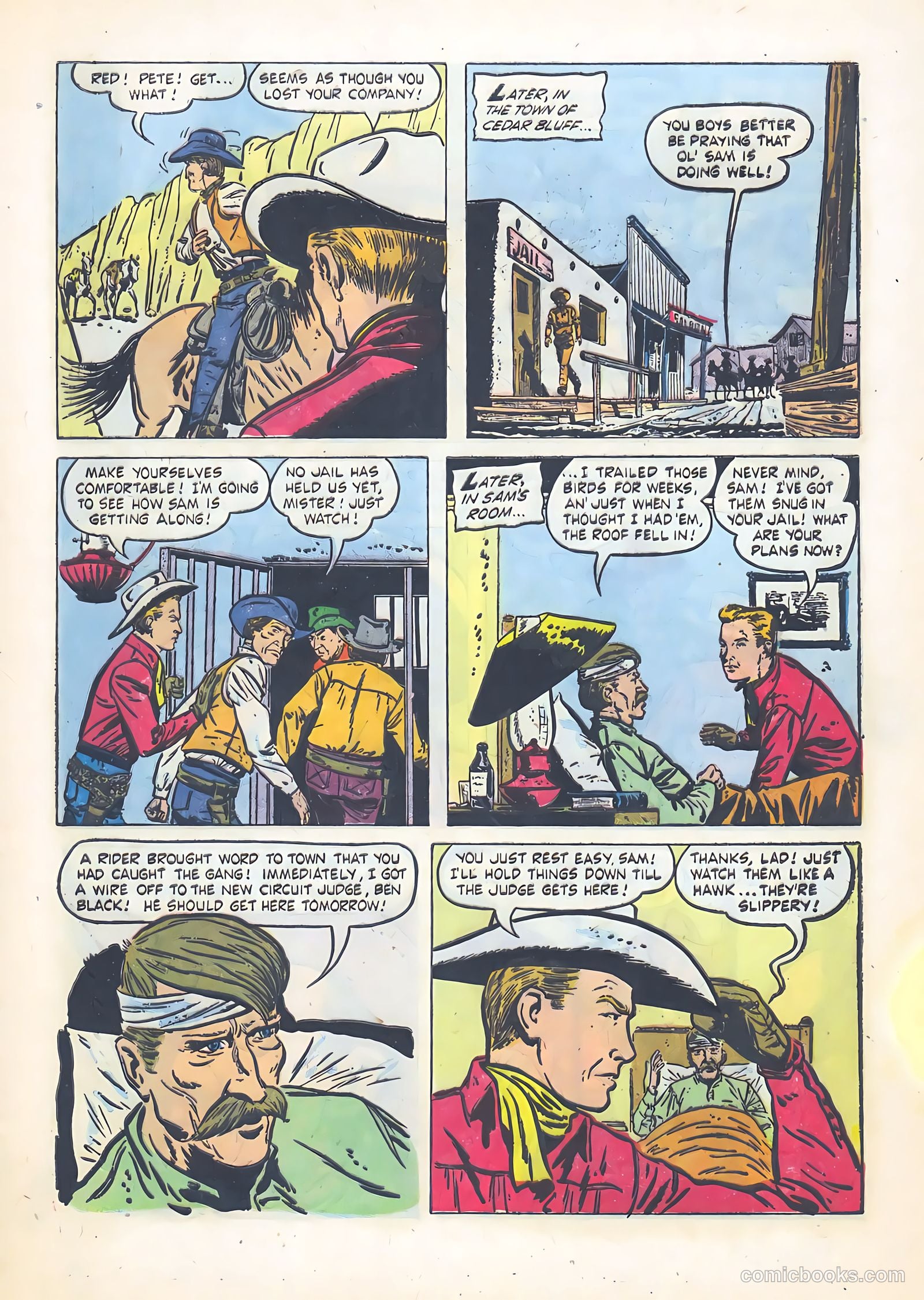Rex Allen #19 (1956) — page 9 of 36