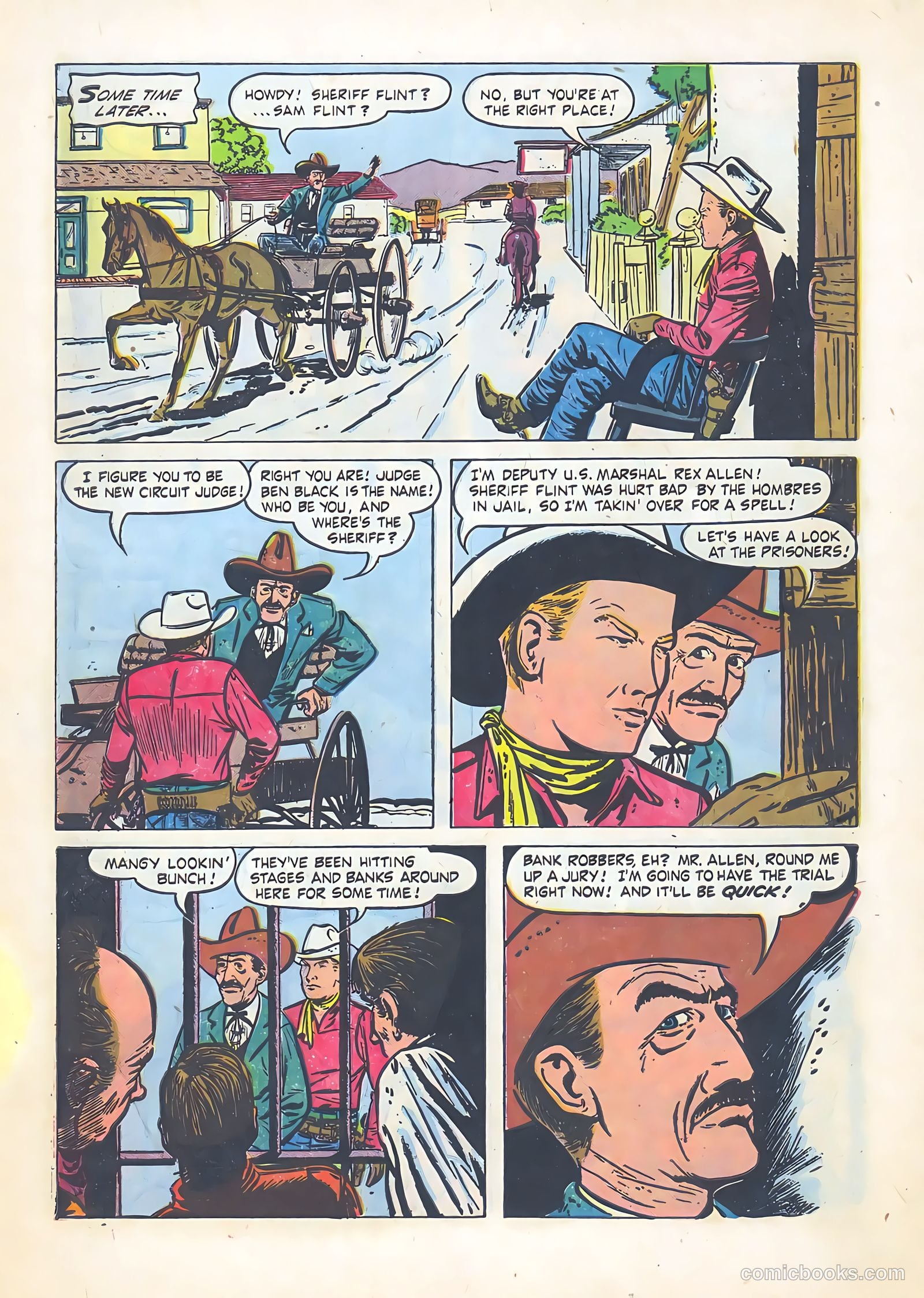 Rex Allen #19 (1956) — page 10 of 36